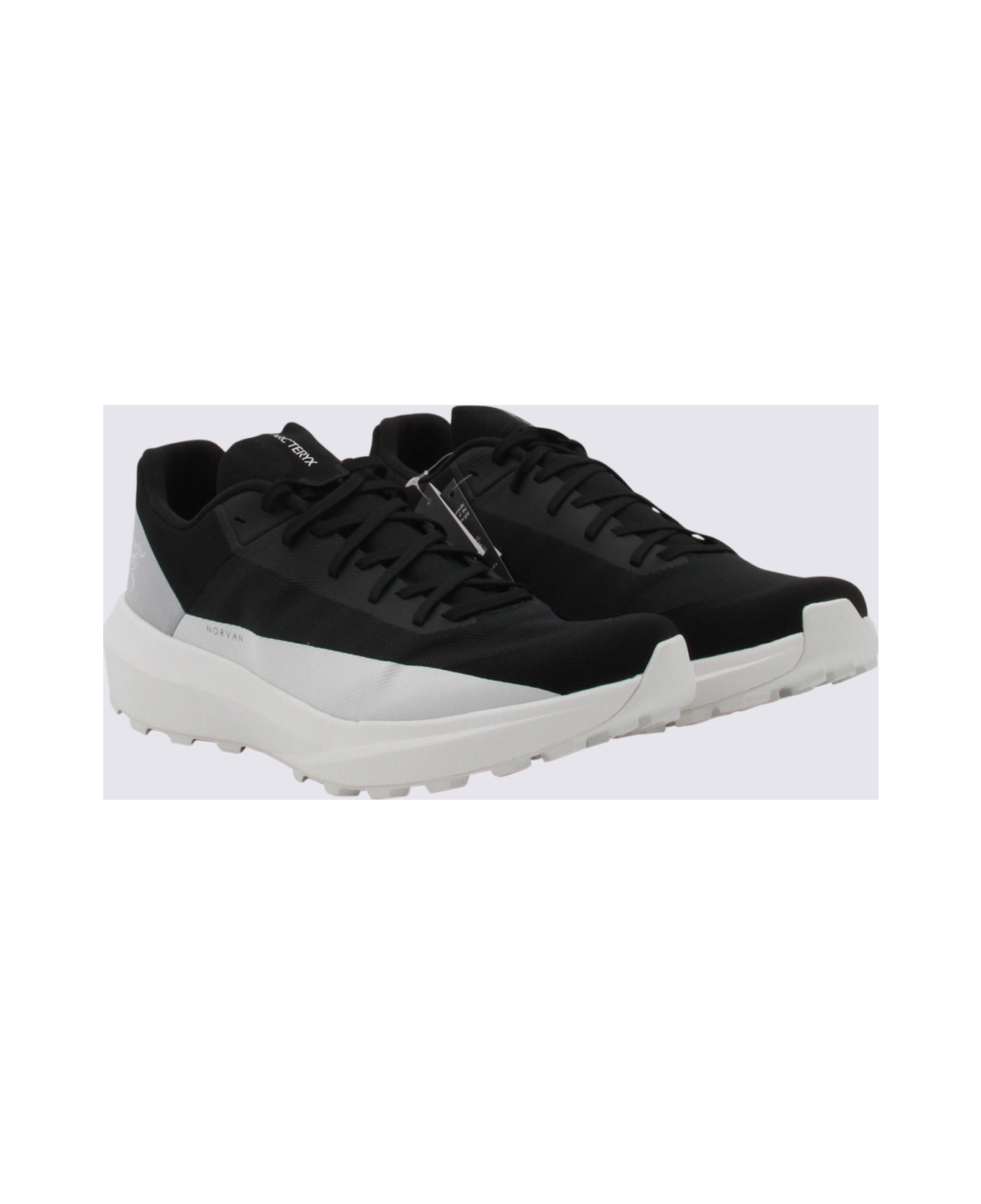 Arc'teryx Veilance Black Norvan Sneakers - Black/arctic silk
