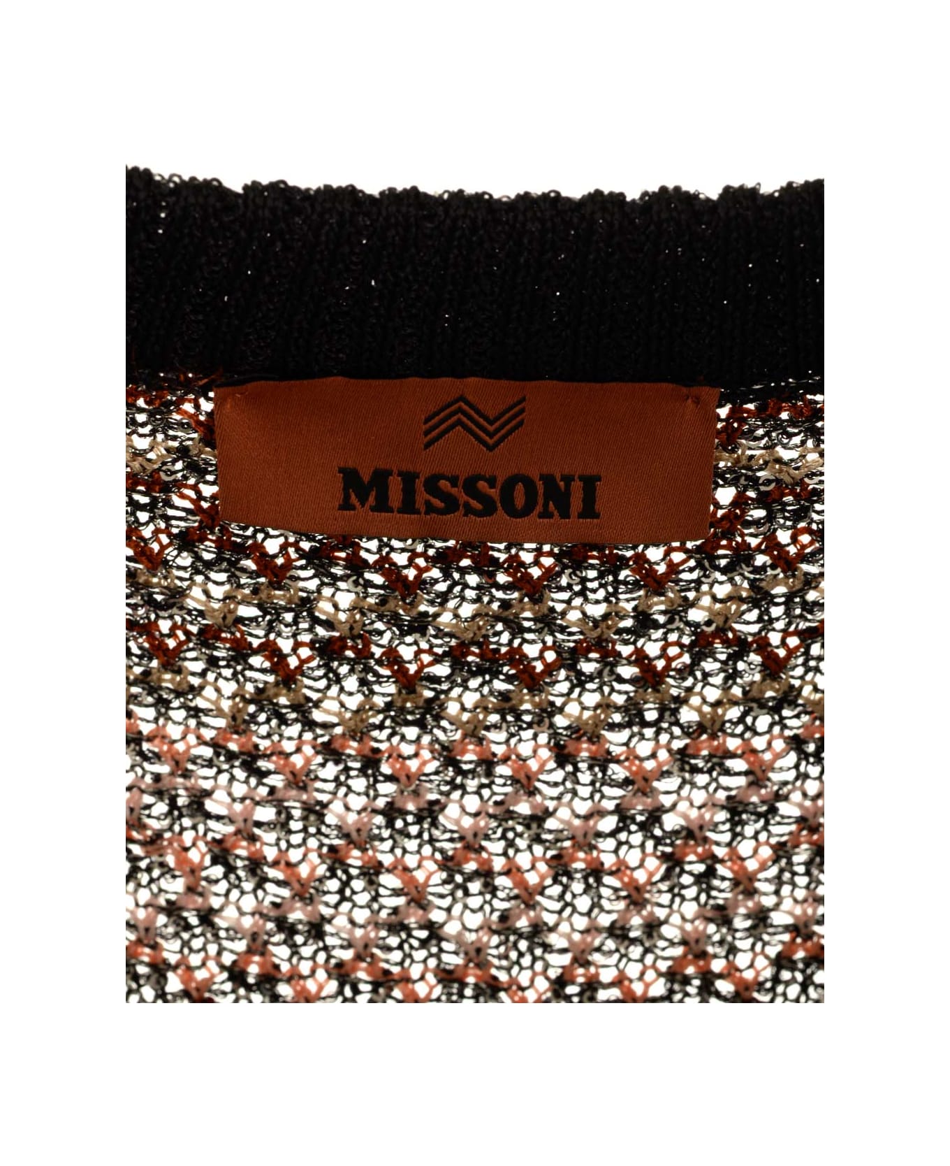Missoni Viscose Knit Cardigan - Multicolor on black カーディガン