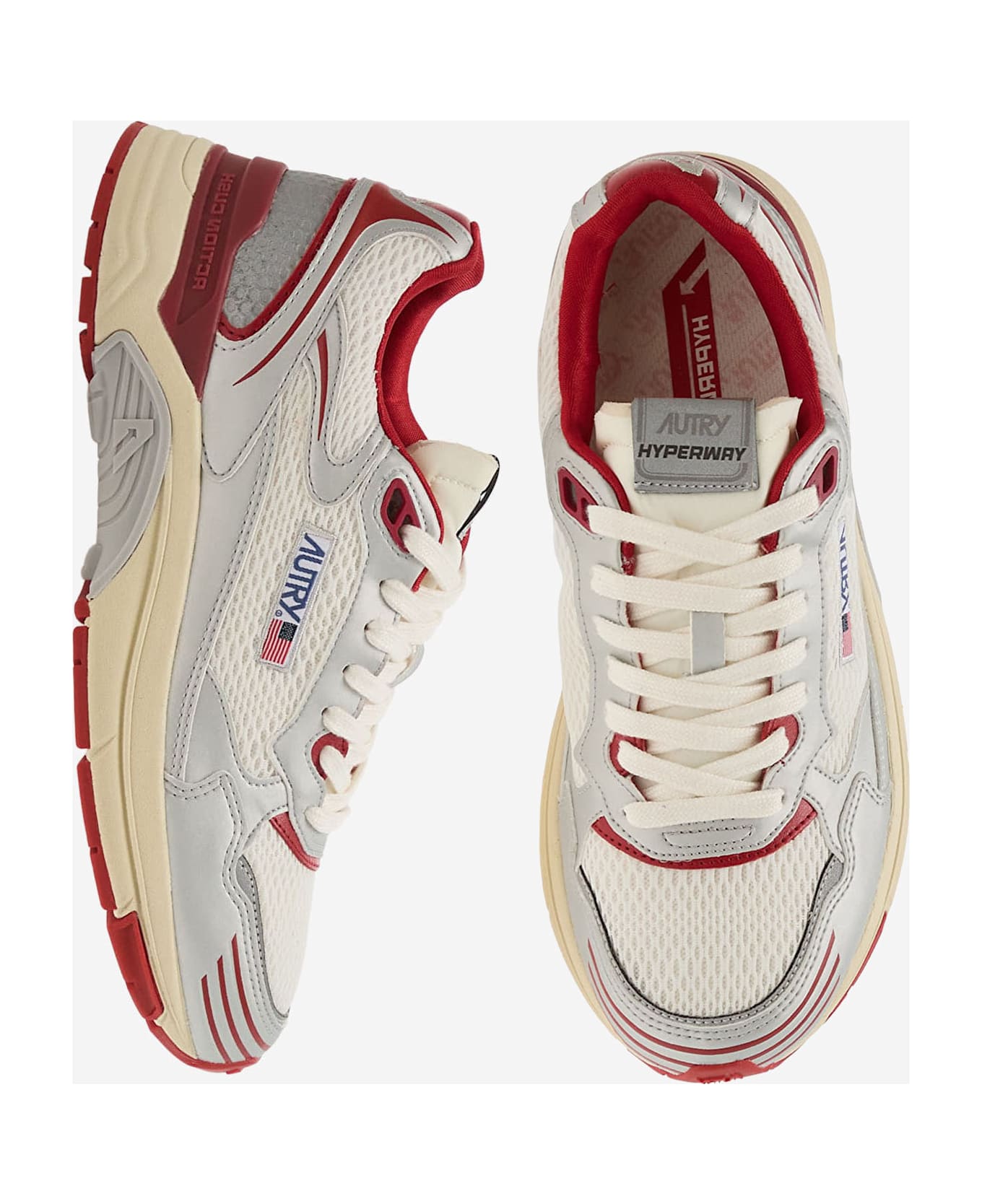 Autry Hyperway Sneakers - Red