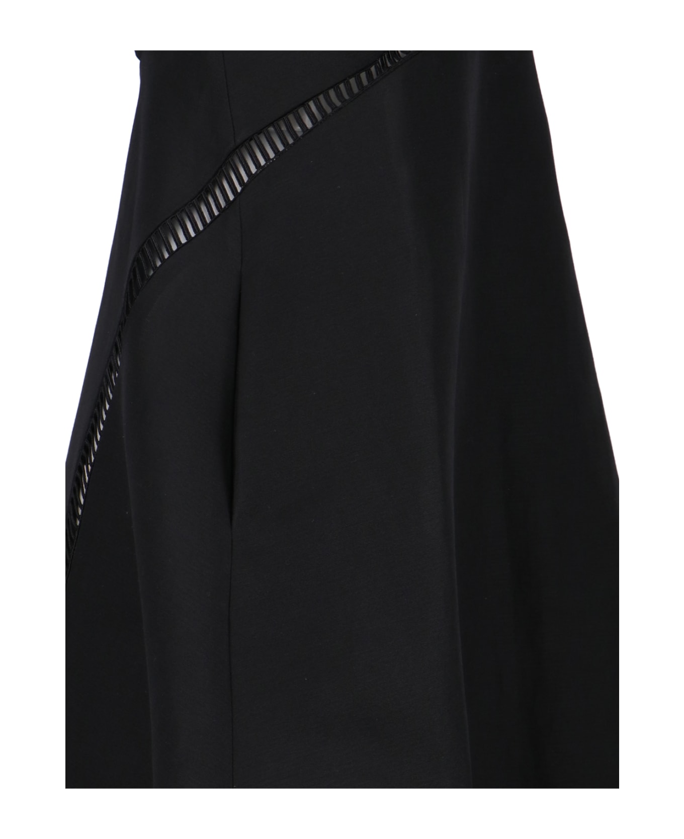 Sacai Crossover Mini Dress - Black   ワンピース＆ドレス