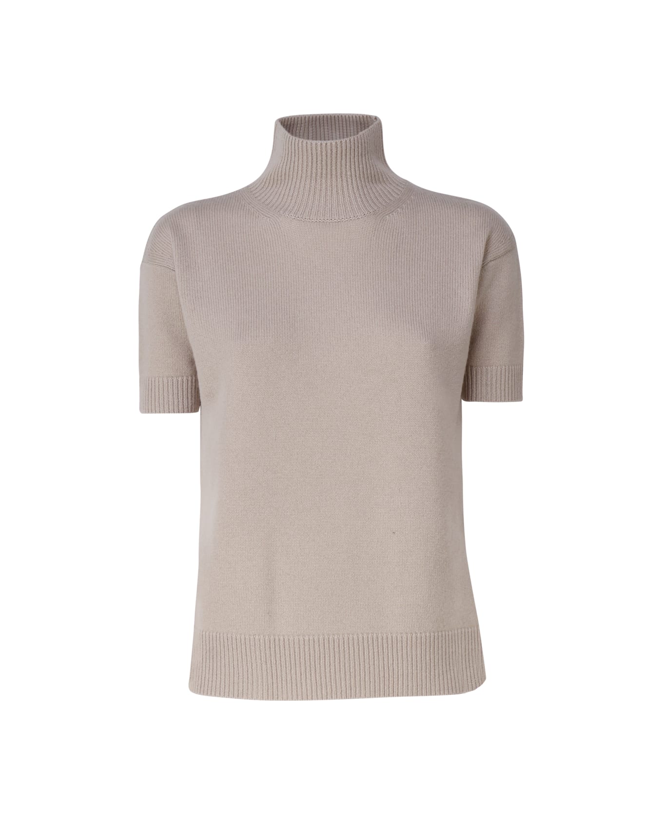 'S Max Mara Wool And Cashmere Turtleneck - Natural
