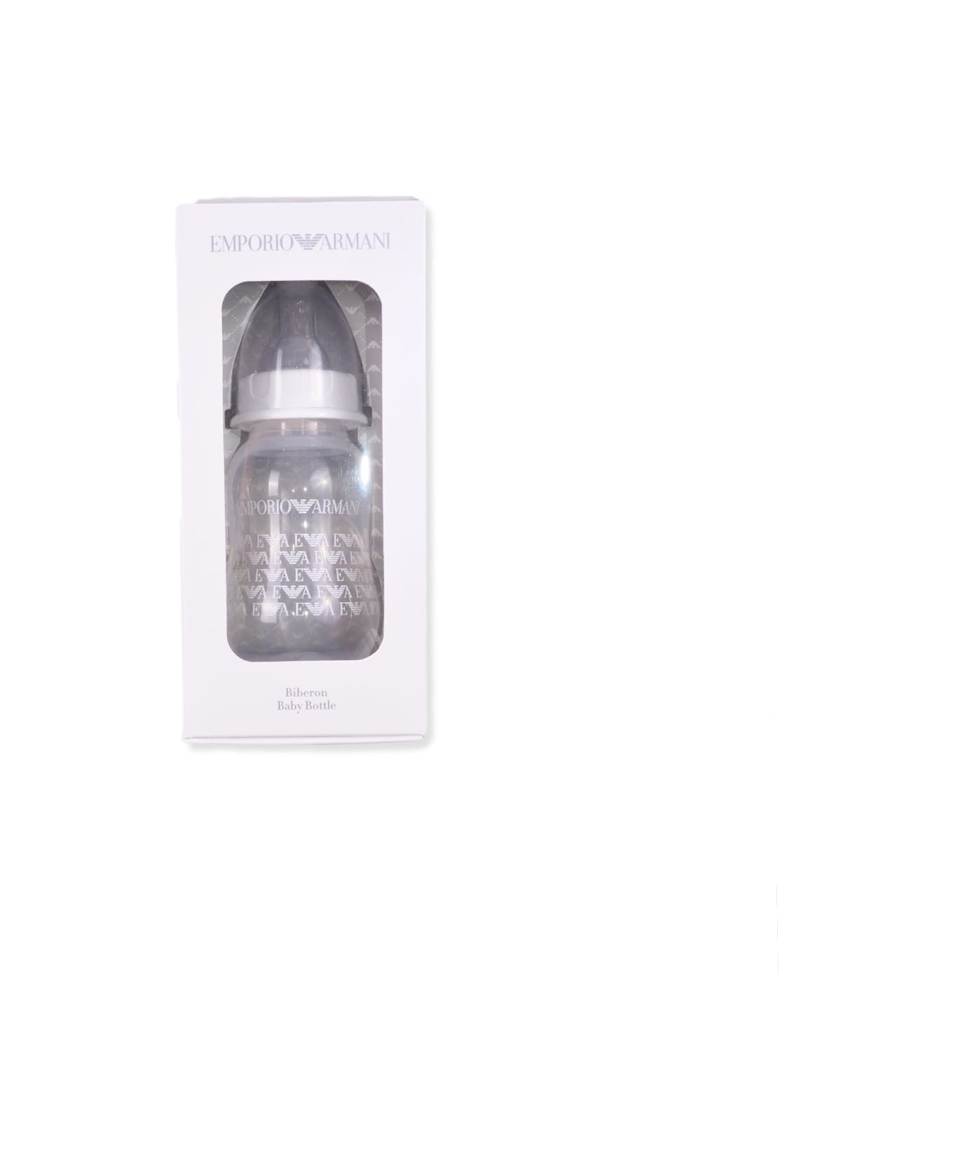 Emporio Armani Small Bottle With Logo Print - White ジャンプスーツ