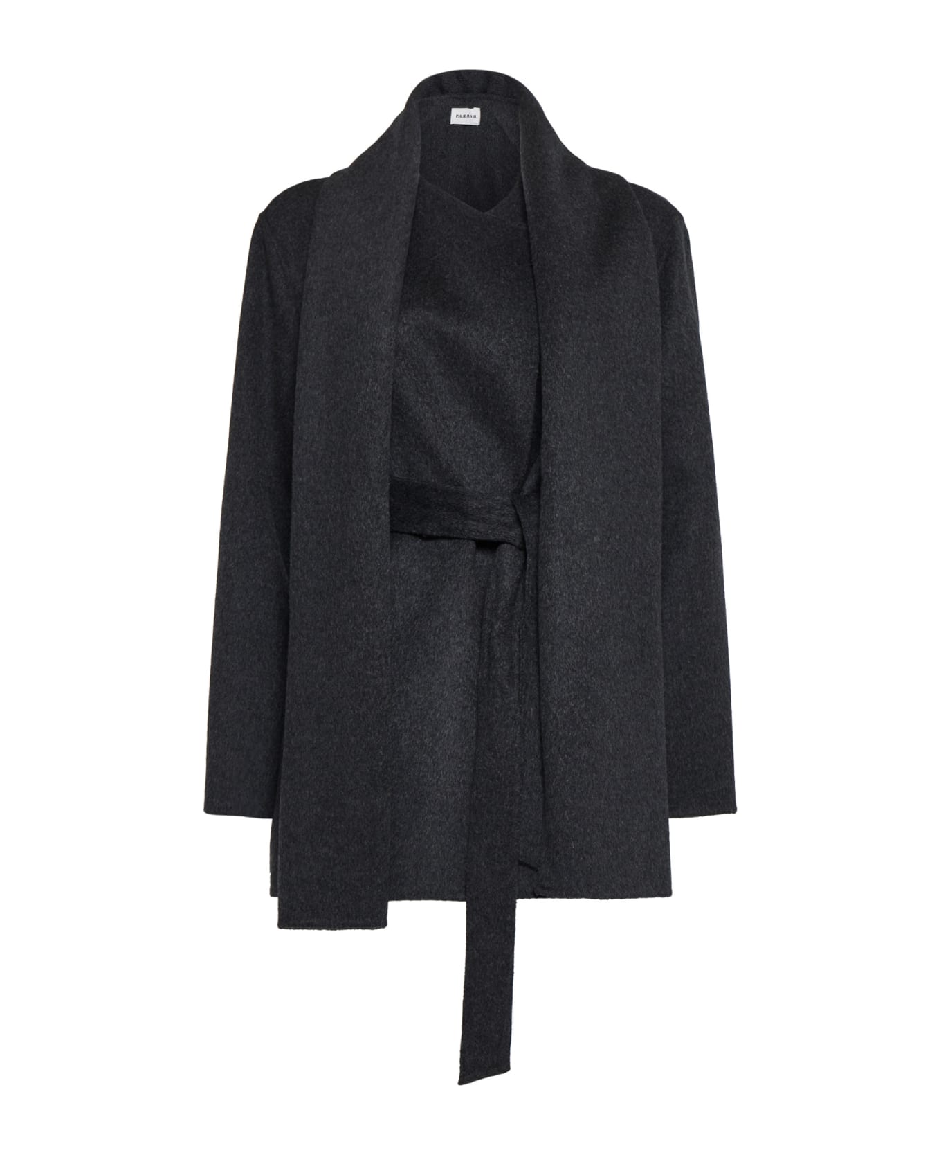 Parosh Coat - Anthracite