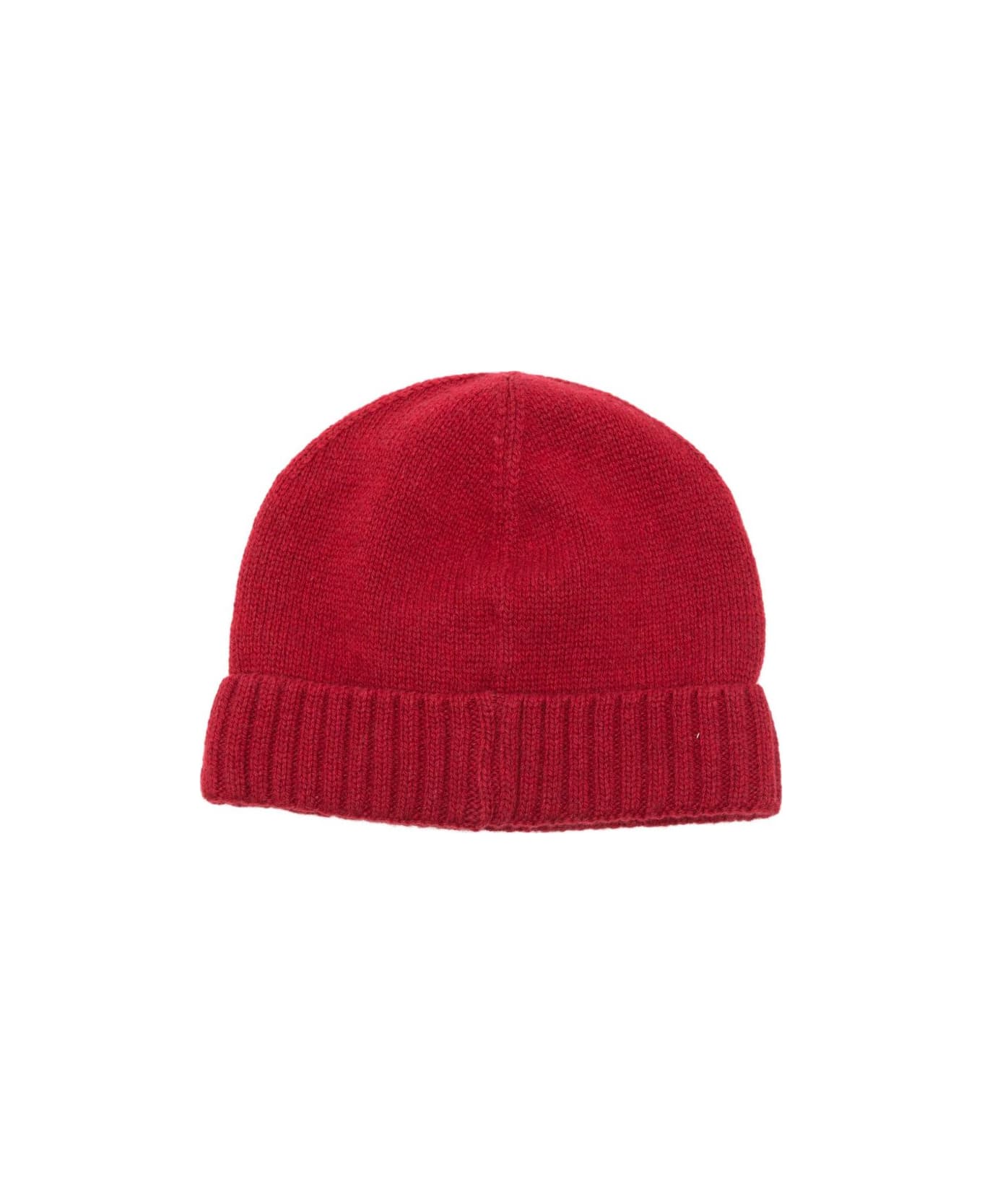 Borsalino City Cashmere Beanie - Bordeaux