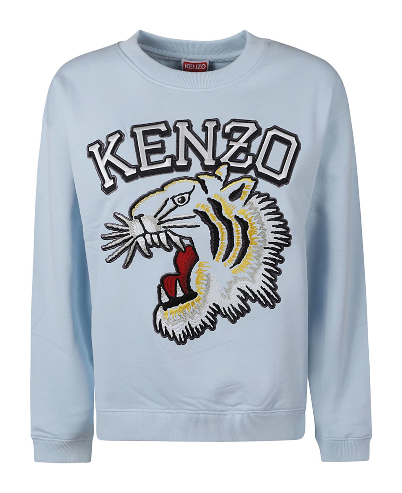 Kenzo Tiger Varsity Regular Sweatshirt - Light Blue