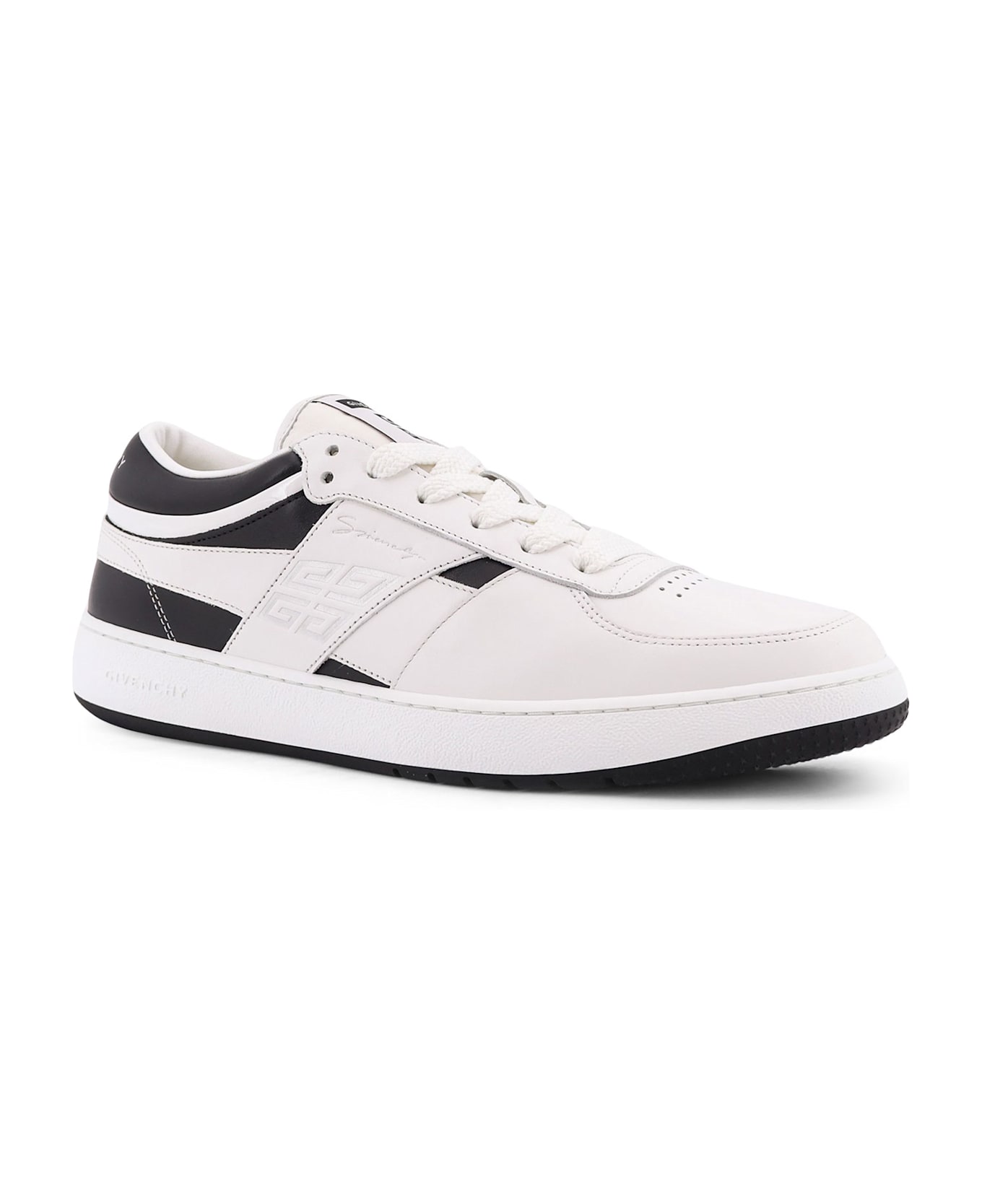 Givenchy G Move Low-top Leather Sneakers - White