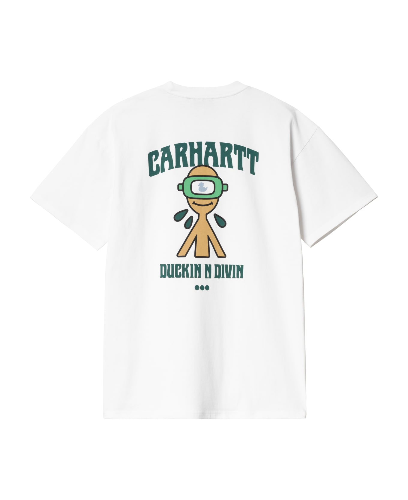 Carhartt S S Duckin T-shirt - Yqgd Acapulco