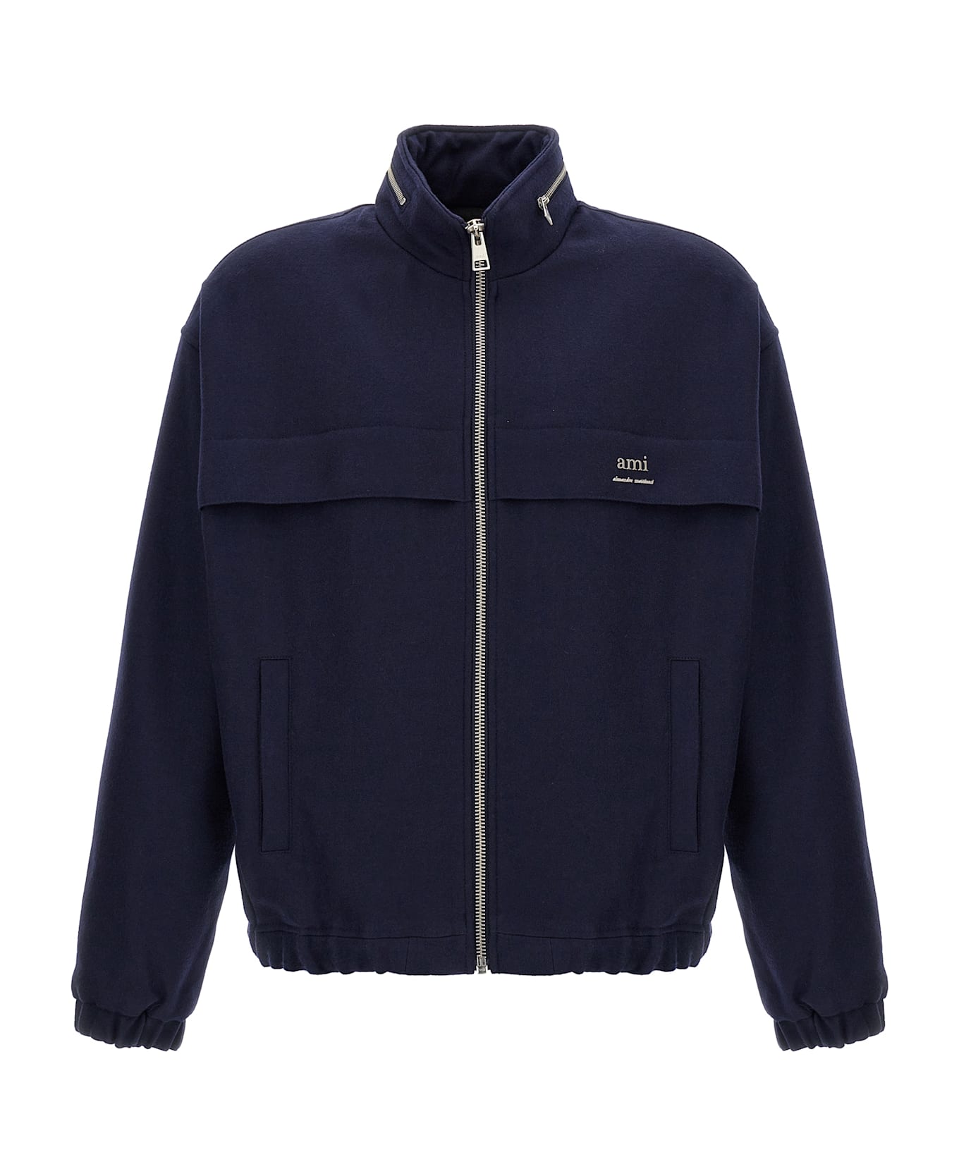Ami Alexandre Mattiussi 
ami Windbreaker
 Jacket - BLUE