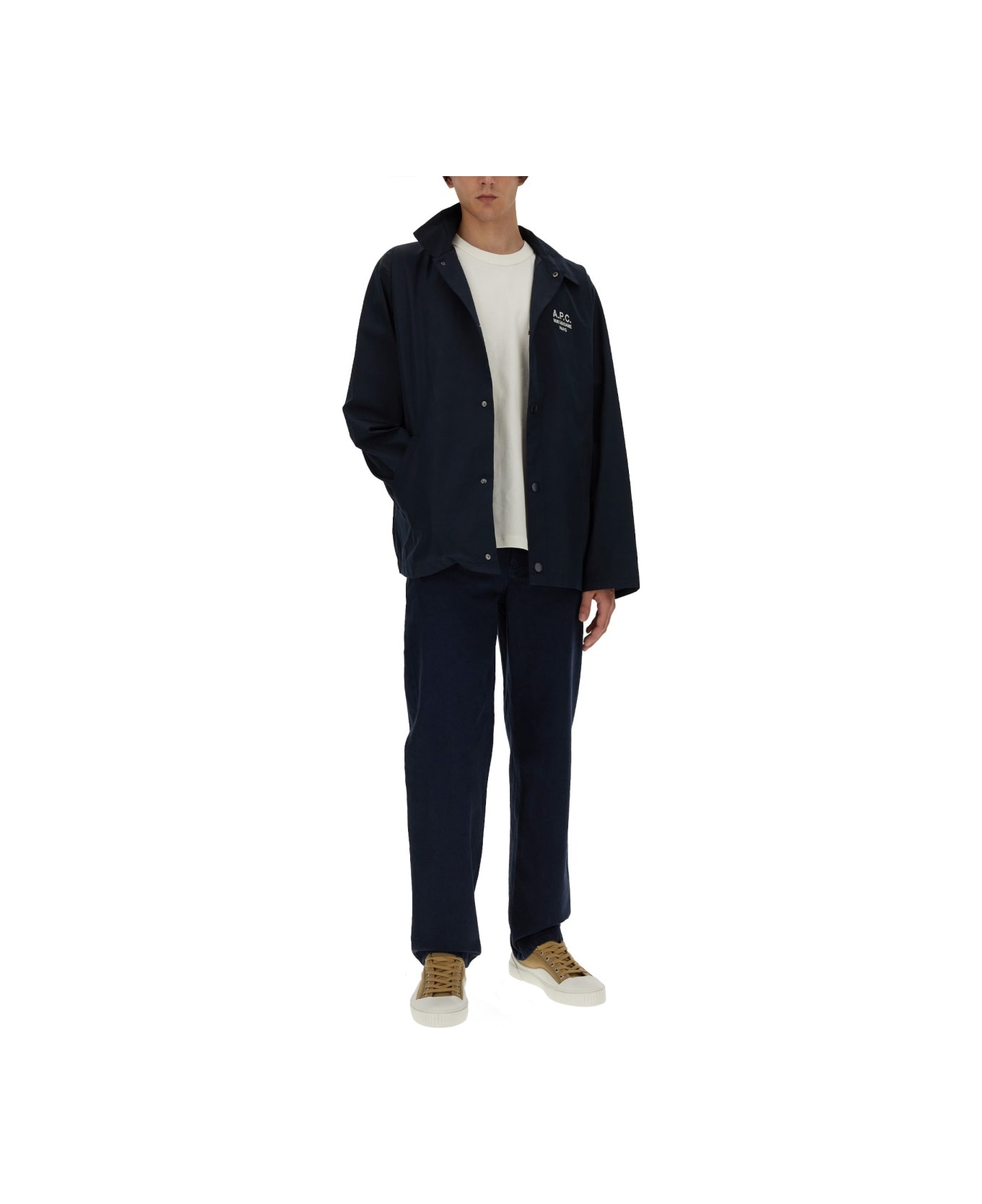 A.P.C. Blouson "regis" - BLUE