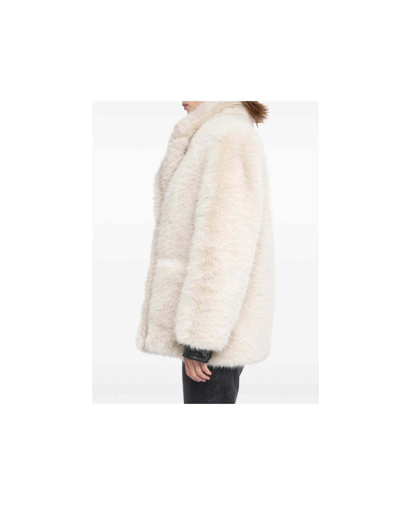 Zadig & Voltaire Leather Outerwear - NEUTRALS