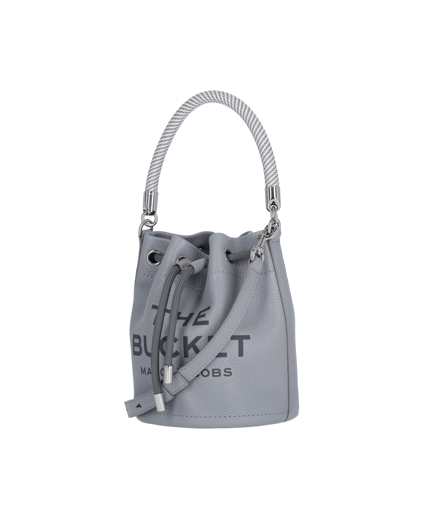 Marc Jacobs 'the Leather Bucket' Bag - Gray