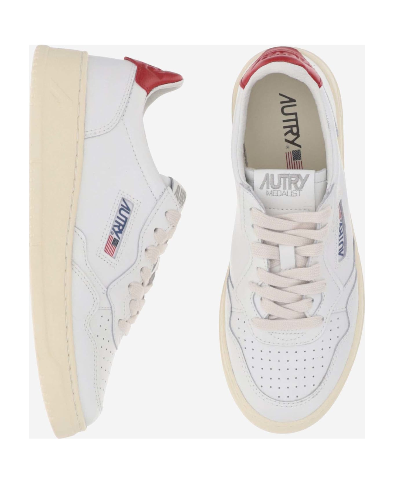 Autry Sneakers Low Medalist - White