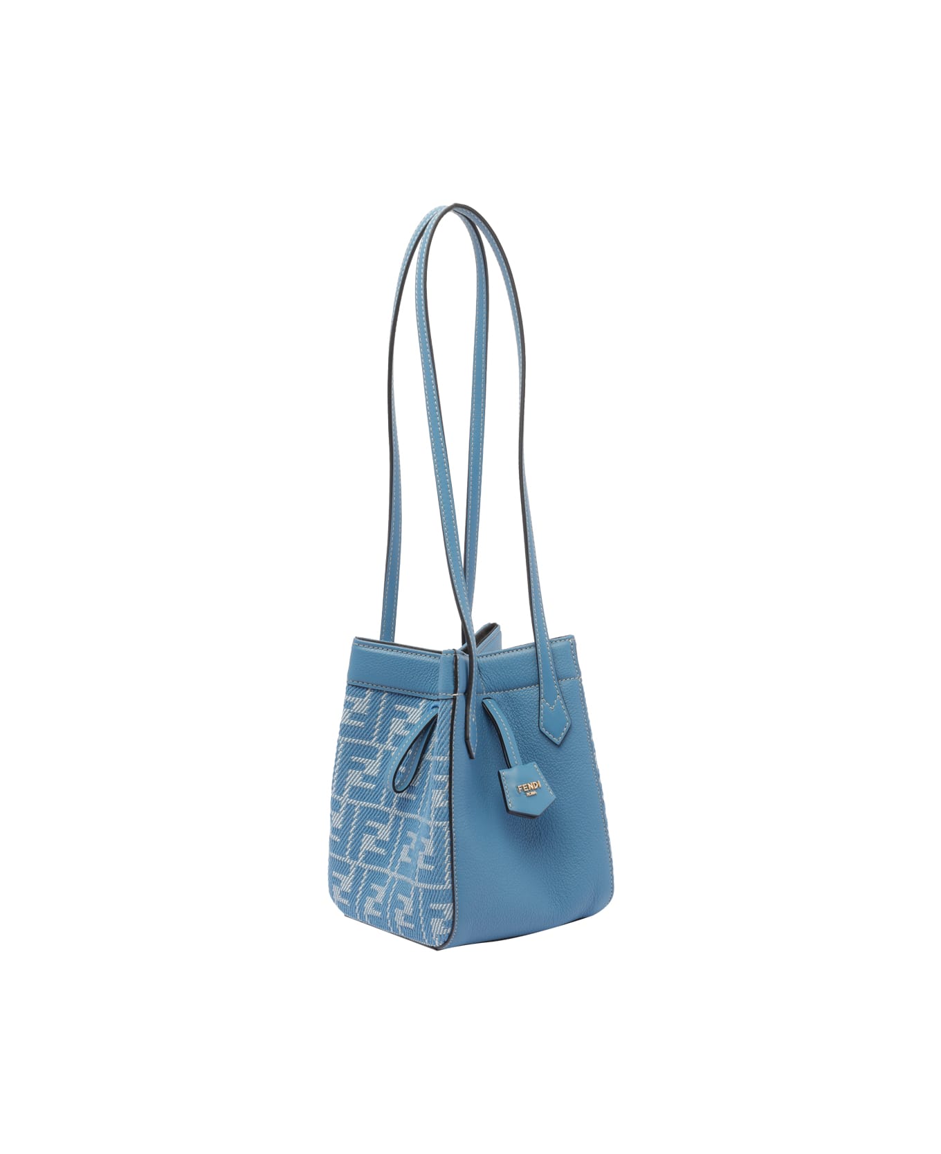 ショルダーバッグ・ポシェット FENDI 'Fendi Origami Mini' shoulder bag (8BS083AUQ7 F1SKL) Fendi Origami Mini Leather Blue | Fendi
