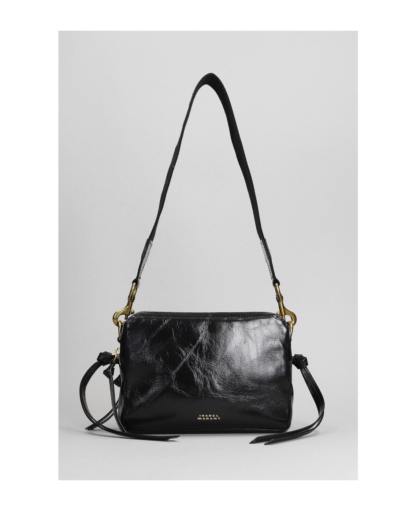 Isabel Marant Wardy Camera Shoulder Bag - BLACK