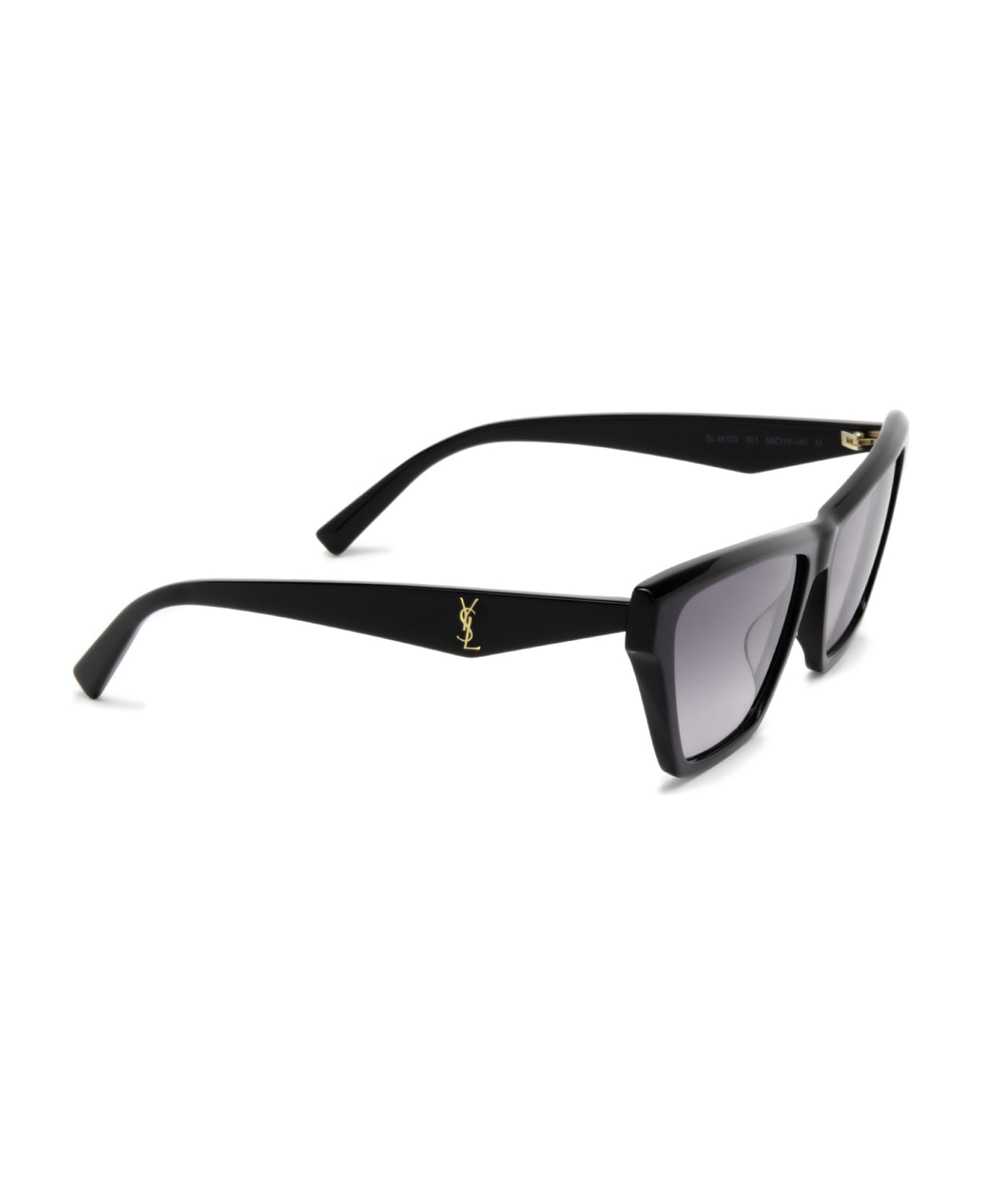 Saint Laurent Eyewear Sl M103 Black Sunglasses - Black