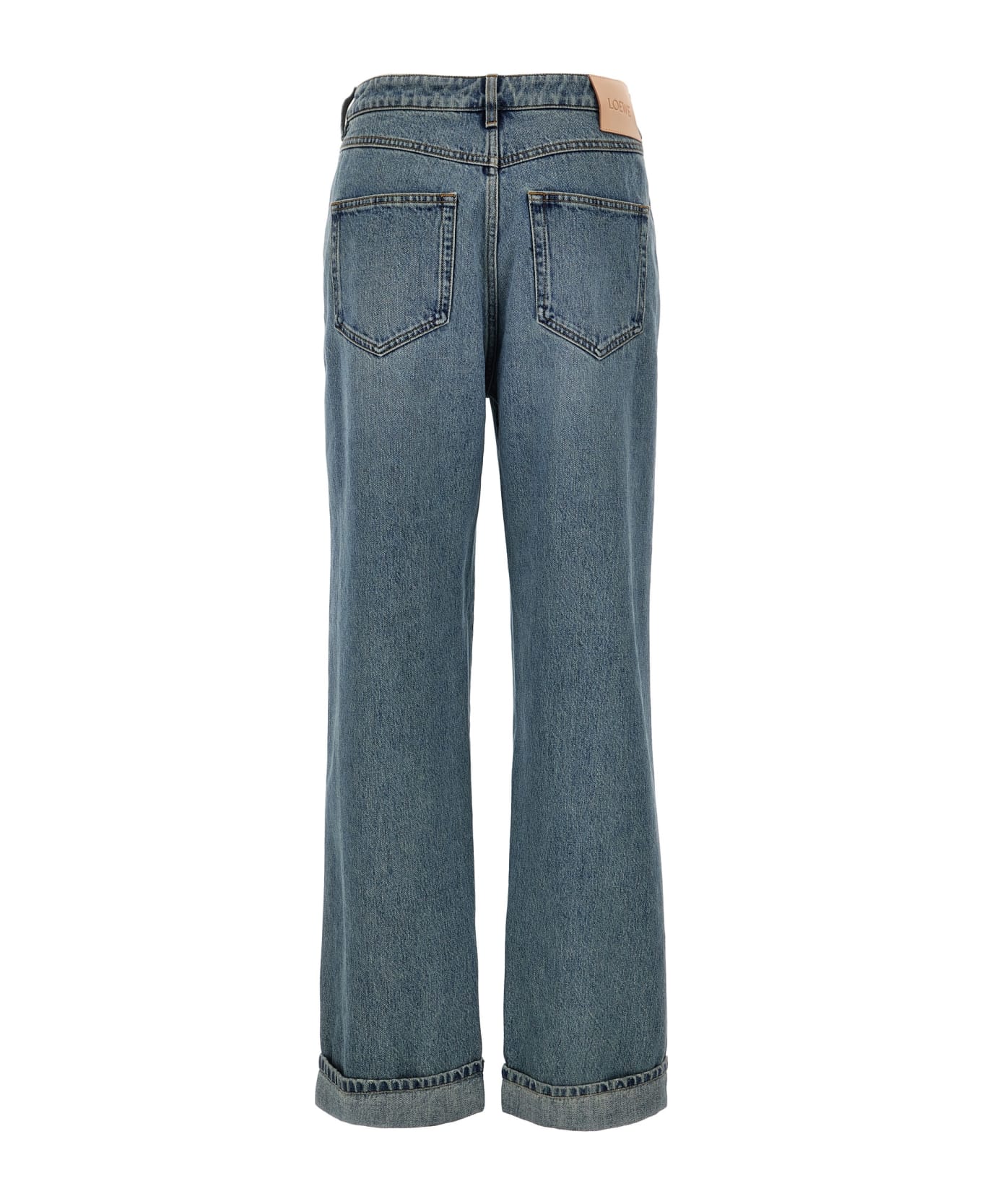 Loewe 'deconstructed' Jeans - Blue