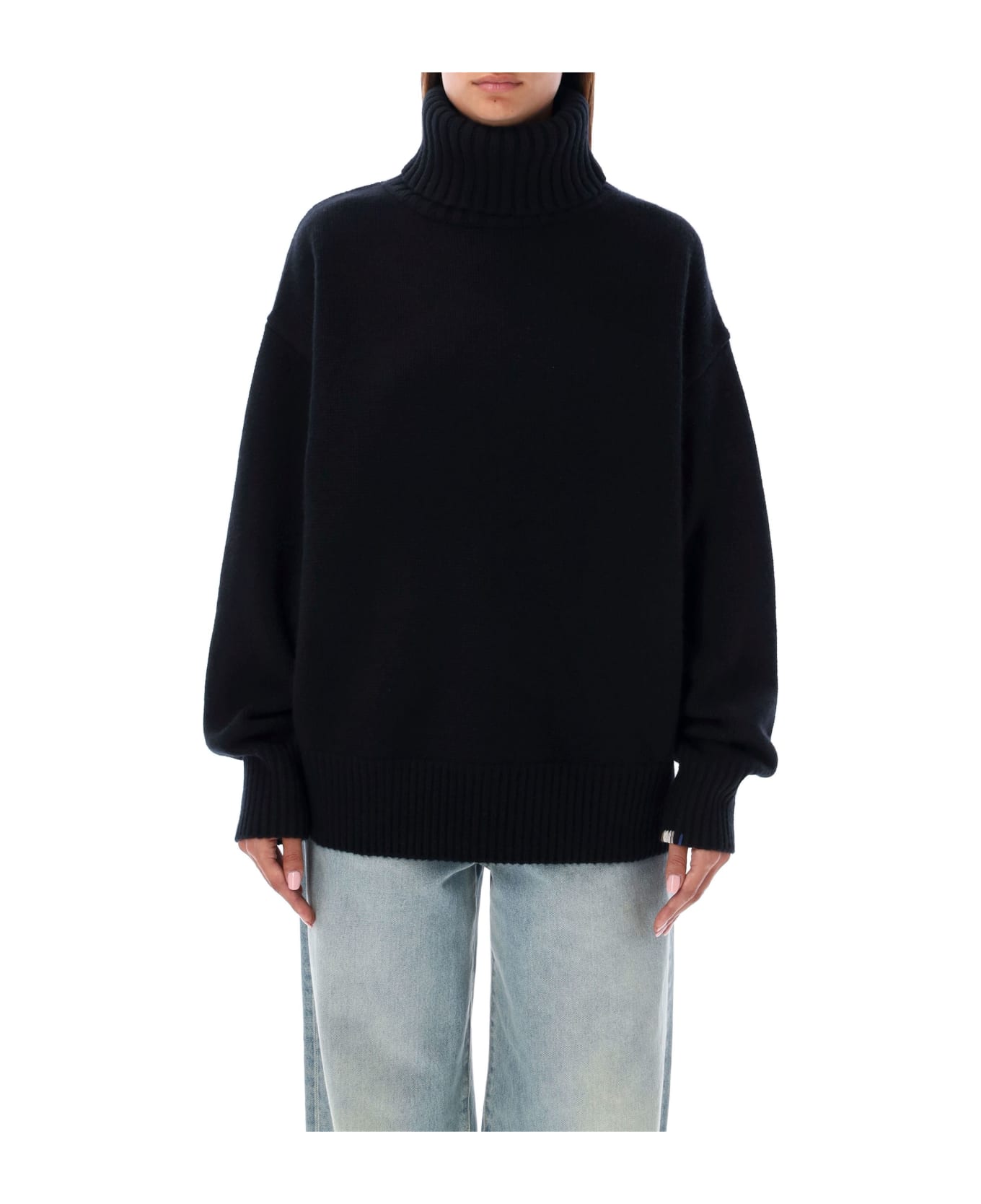 Extreme Cashmere Oversized Extra Sweater - RAVEN BLACK