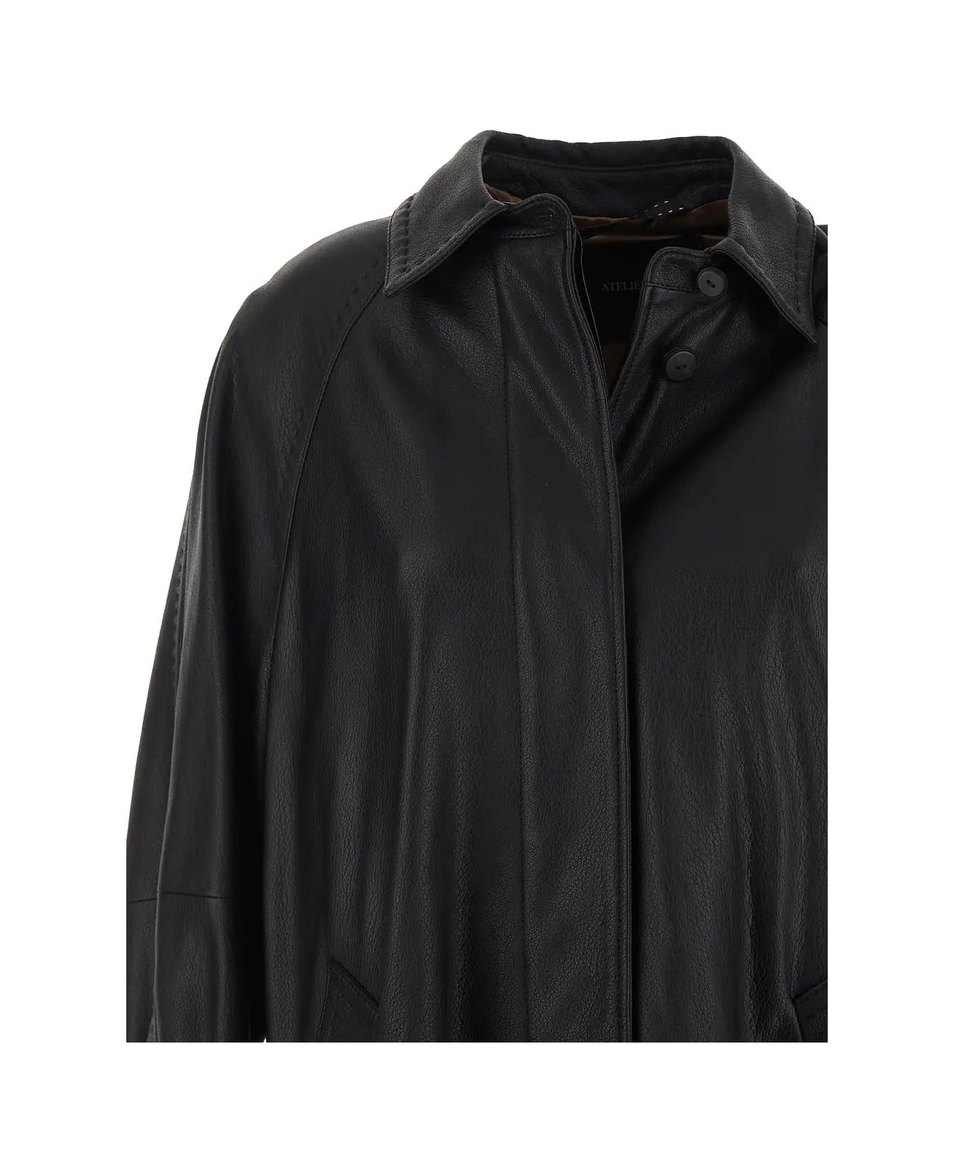 Max Mara Bellico Coat - Black