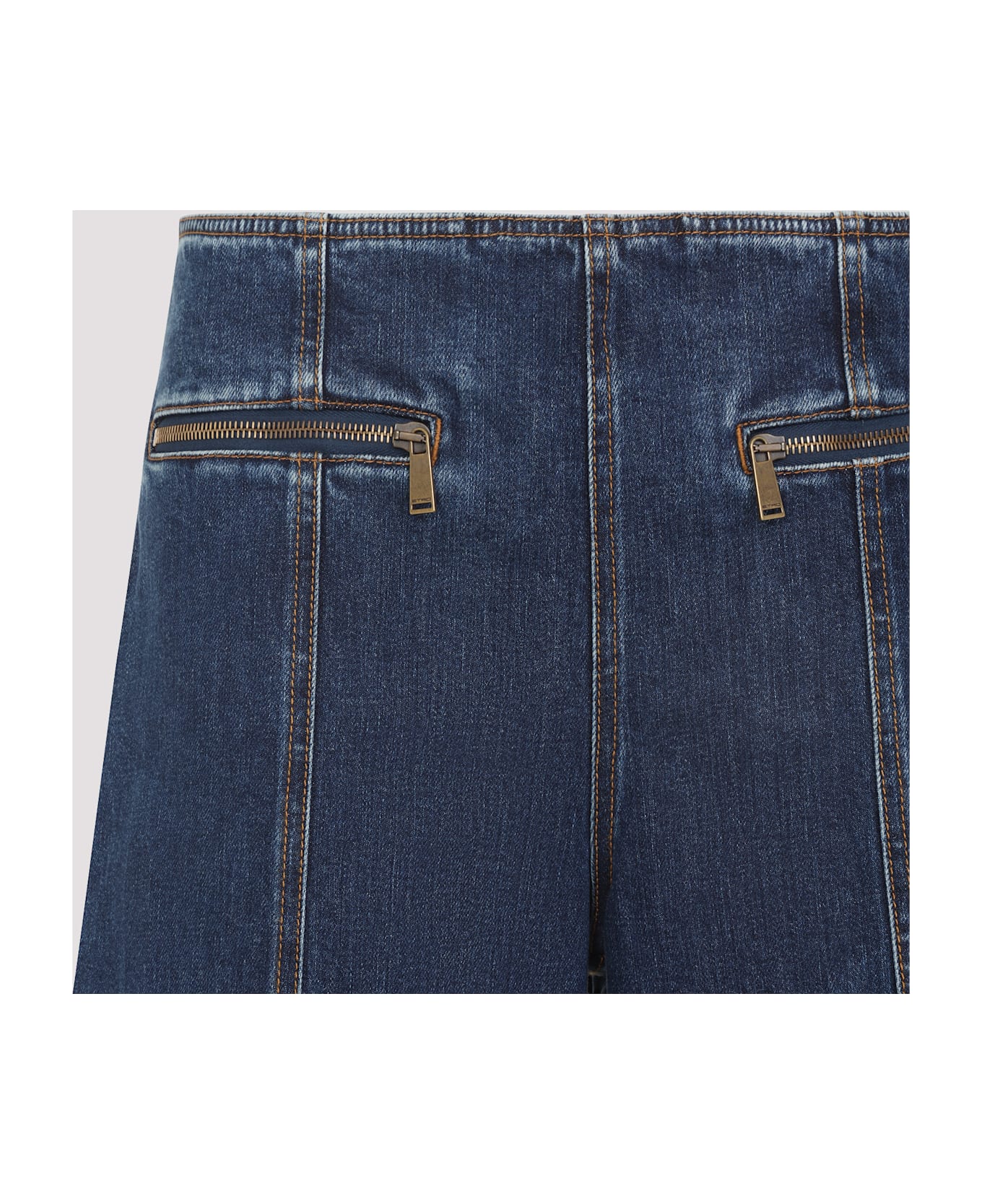 Etro Denim Jeans - Azzurri Blu Melange