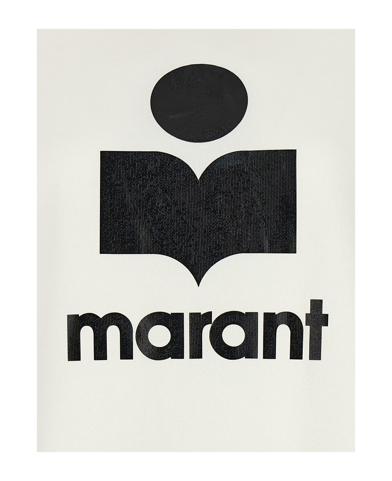 Marant Étoile Marly Hoodie - White/Black フリース