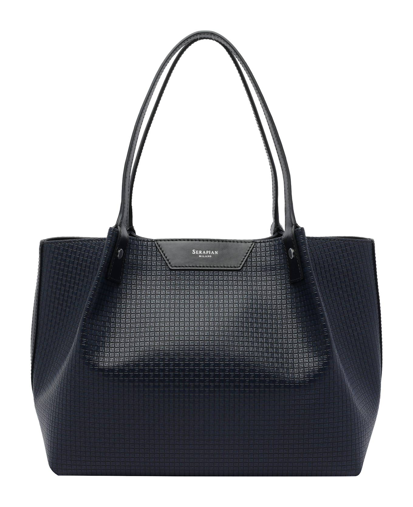 Serapian Small Secret Shoulder Bag - Blue