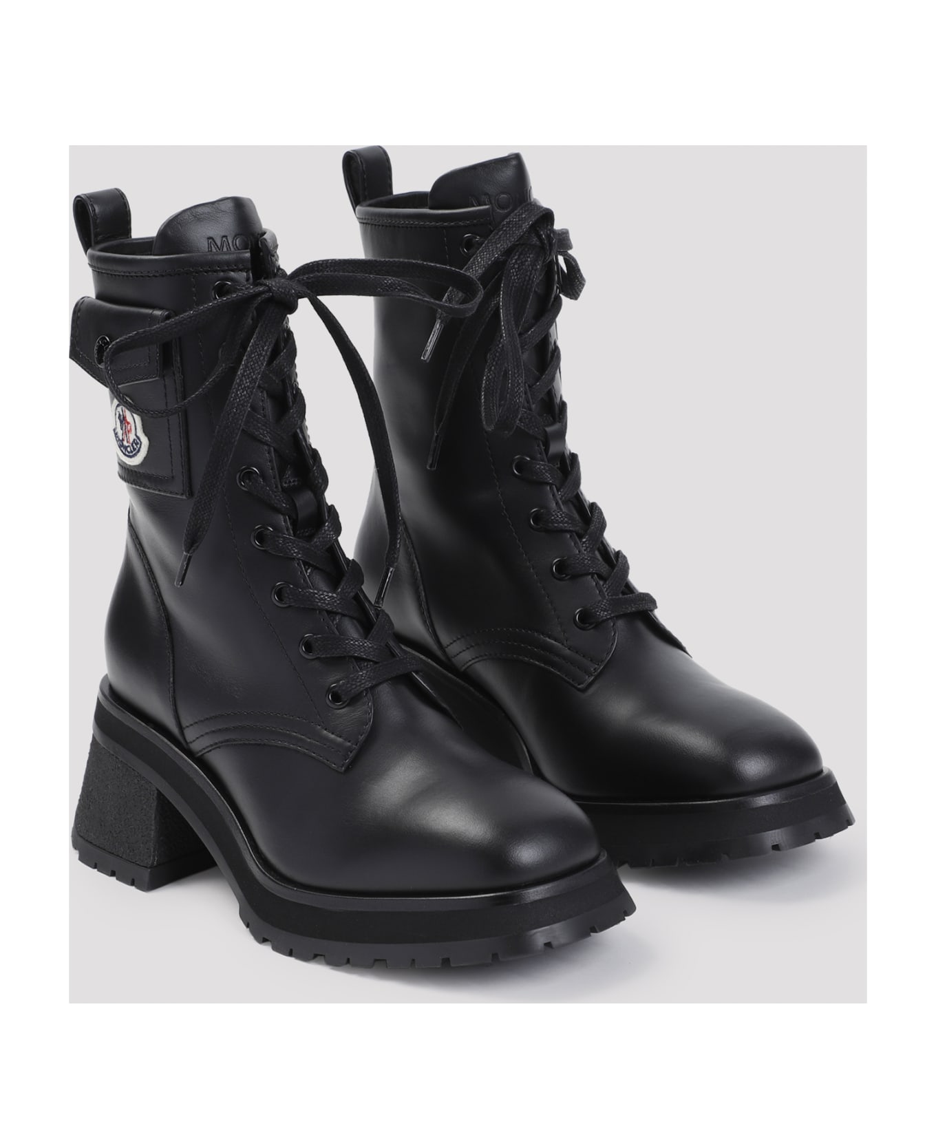 Moncler Gigi Pocket Ankle Boots - Black