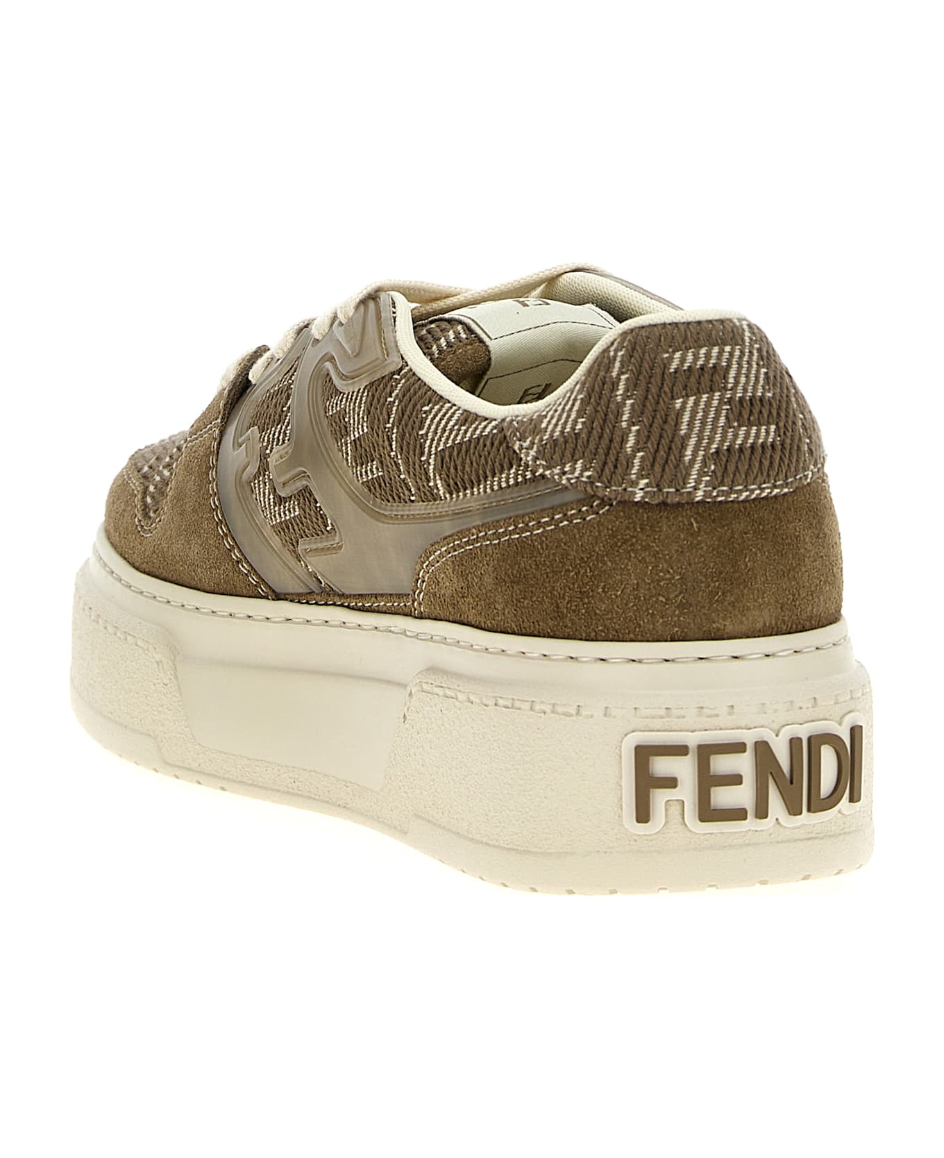 Fendi 'fendi Match' Sneakers - Brown