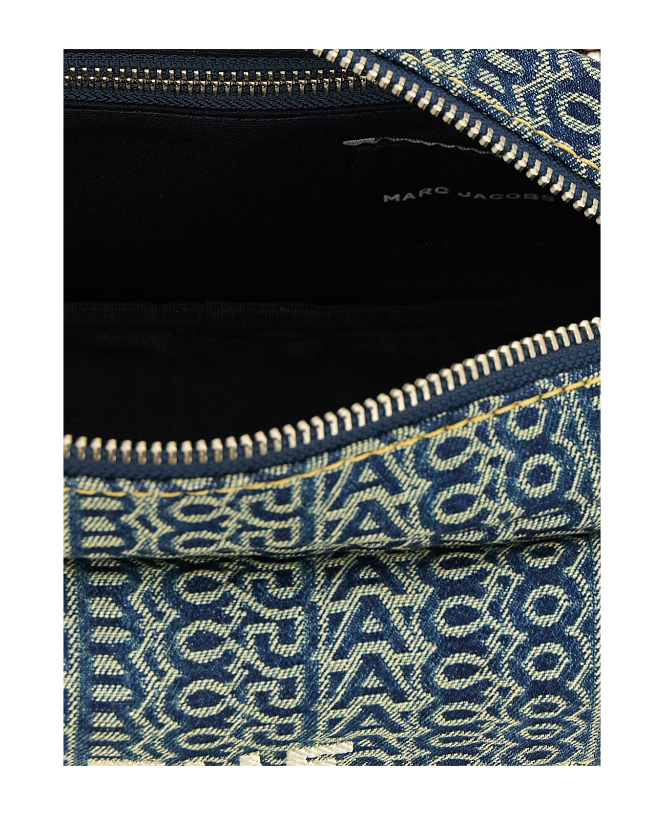 Marc Jacobs 
the Cargo Monogram Denim
 Shoulder Bag - Blue