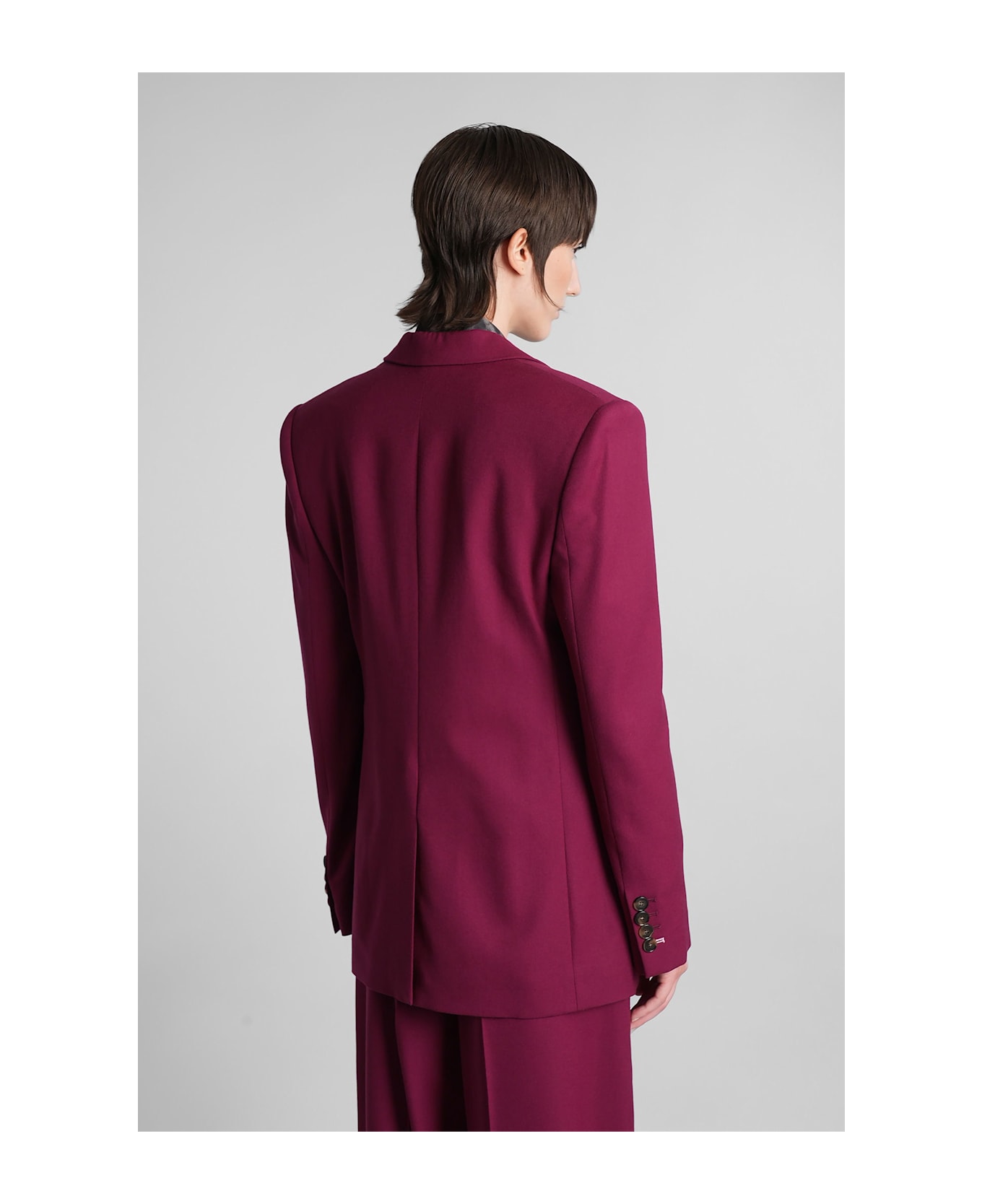Stella McCartney Blazer In Bordeaux Viscose - bordeaux