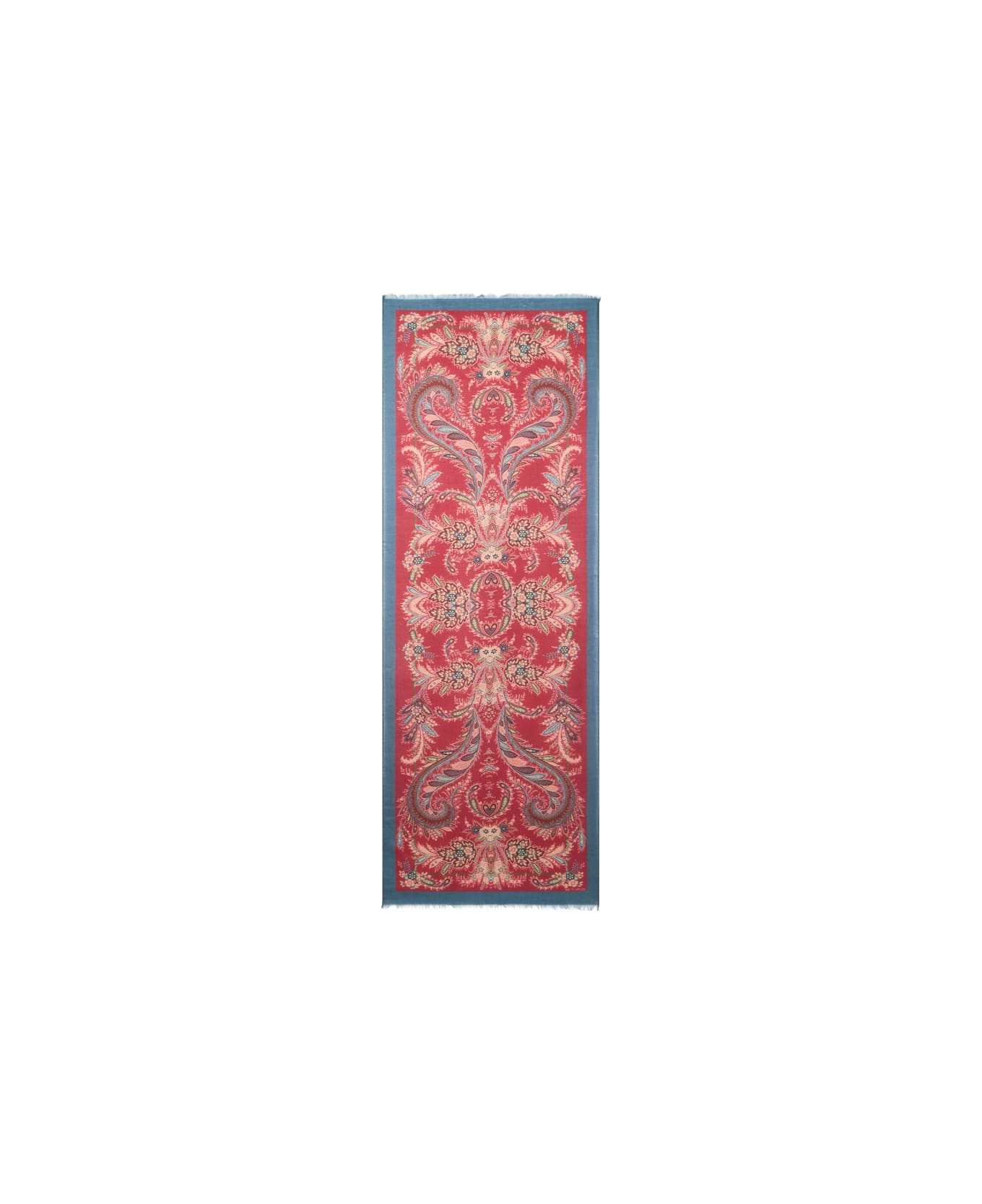 Etro Scarf - RED/BLUE