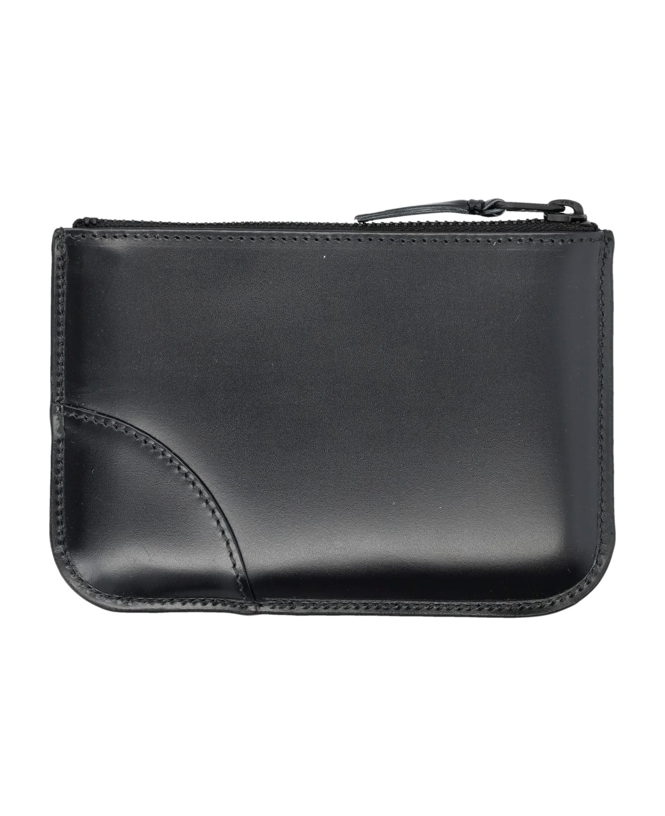 Comme des Garçons Wallet Xsmall Classic Leather Pouch - BLACK