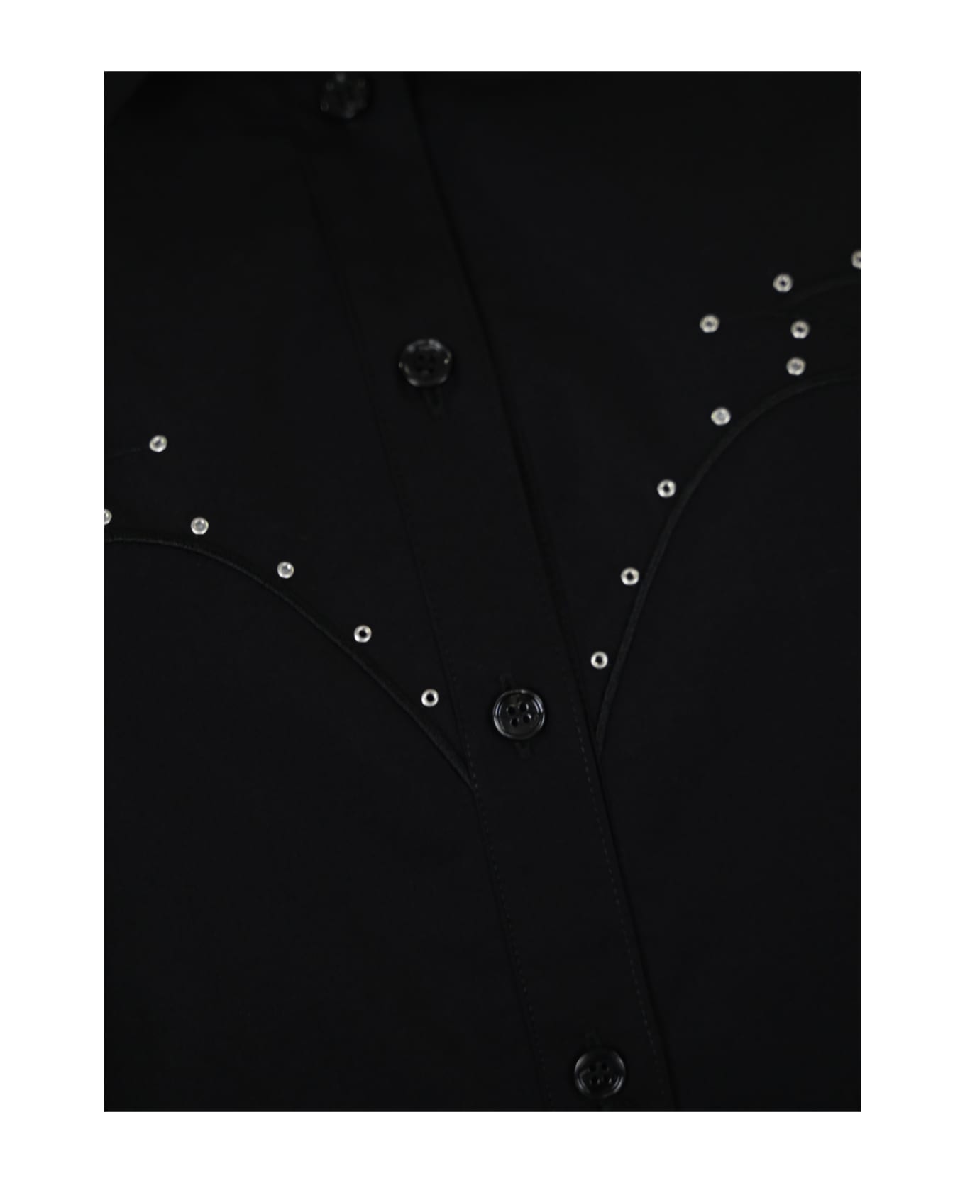 Pinko Shirt With Rodeo Embroidery - Nero
