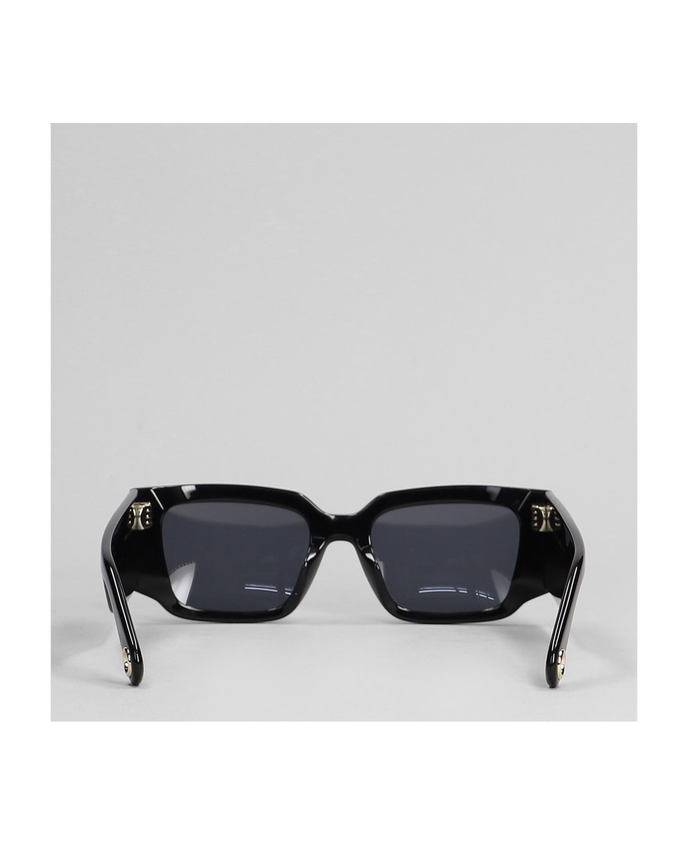 Lanvin Sunglasses In Black Acetate - black