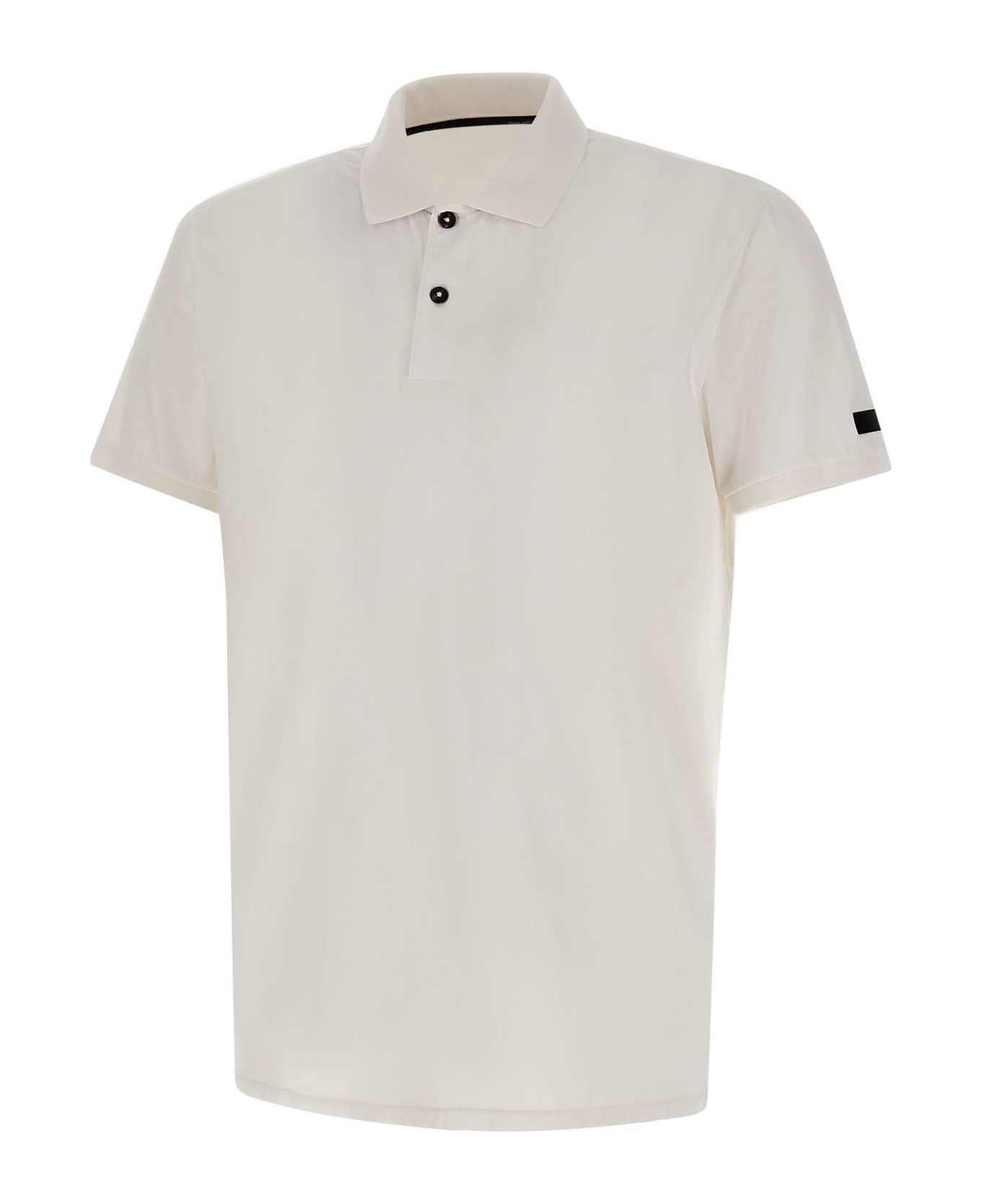 RRD - Roberto Ricci Design 'gdy' Oxford Cotton Polo Shirt Polo Shirt - BIANCO