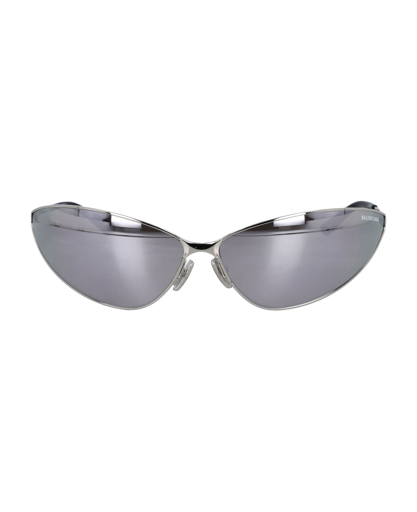 Balenciaga Razor Cat Sunglasses - SILVER
