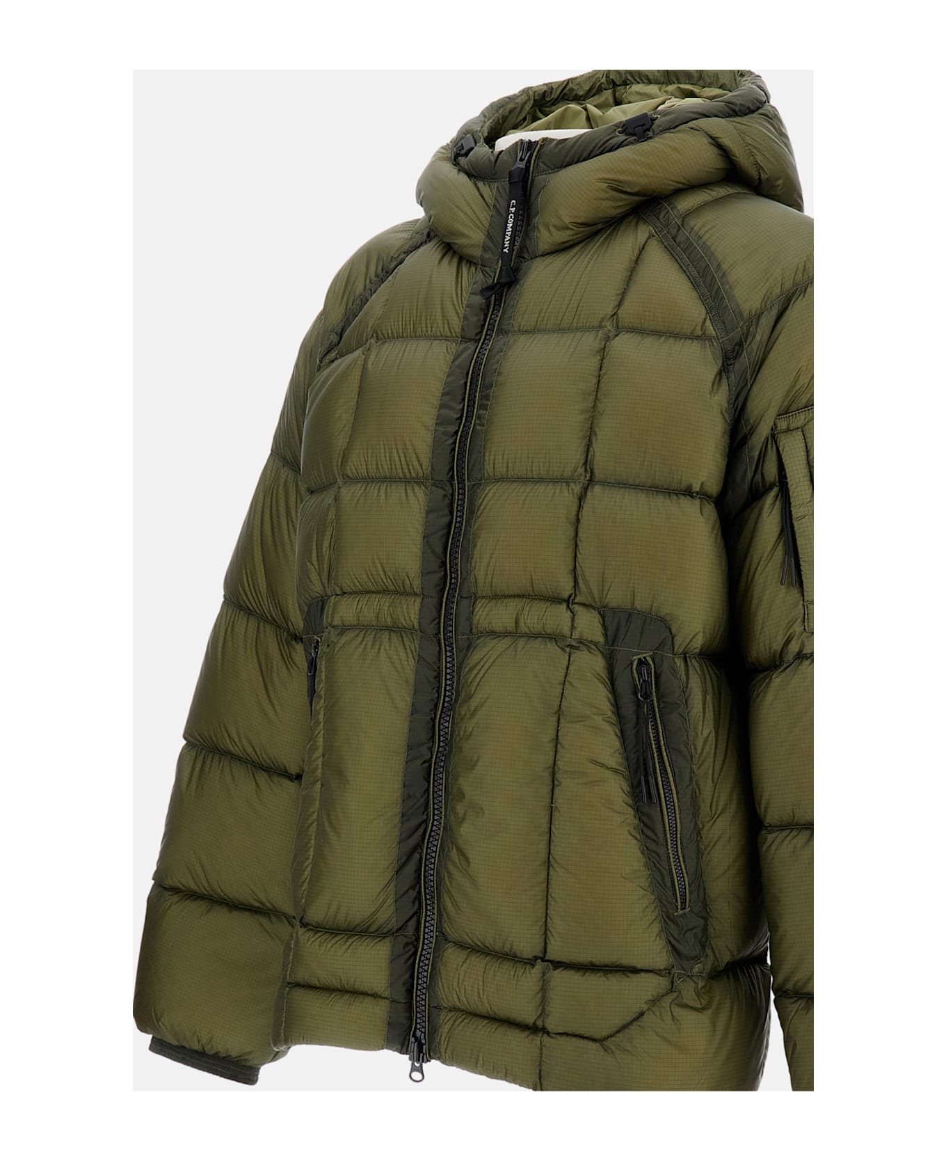 C.P. Company Quilted Outer Jacket - Green