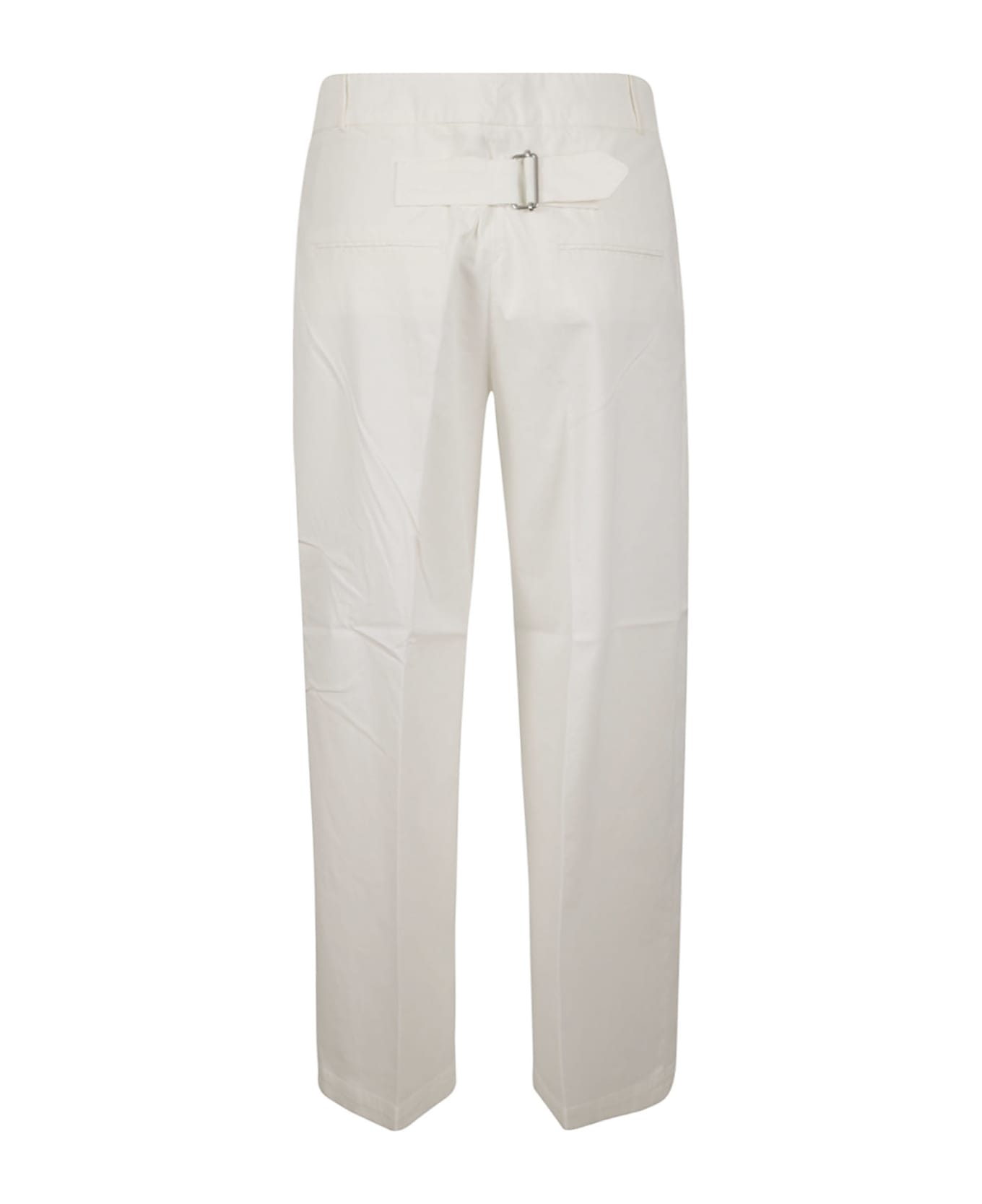 Fabiana Filippi Straight Leg Plain Trousers - Rafia