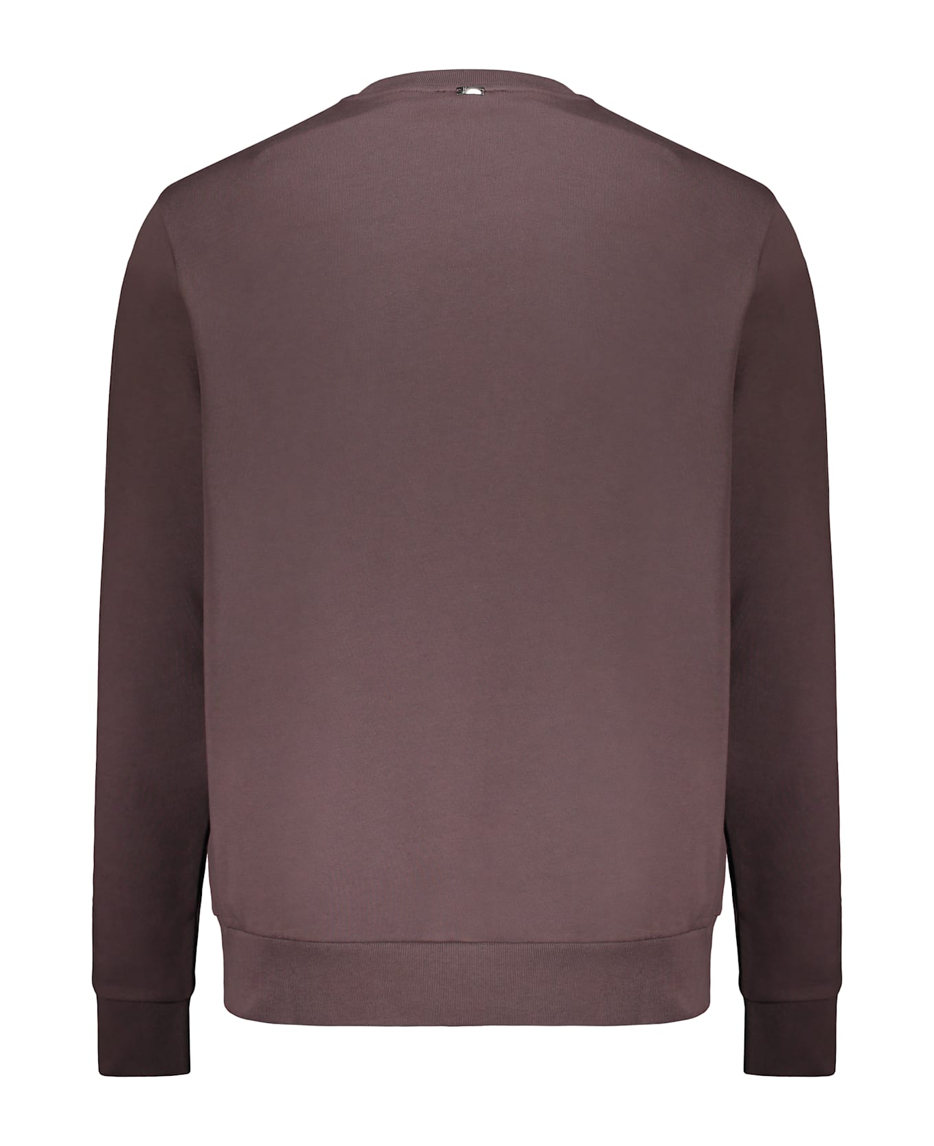 Herno Cotton Crew-neck Sweatshirt - brown