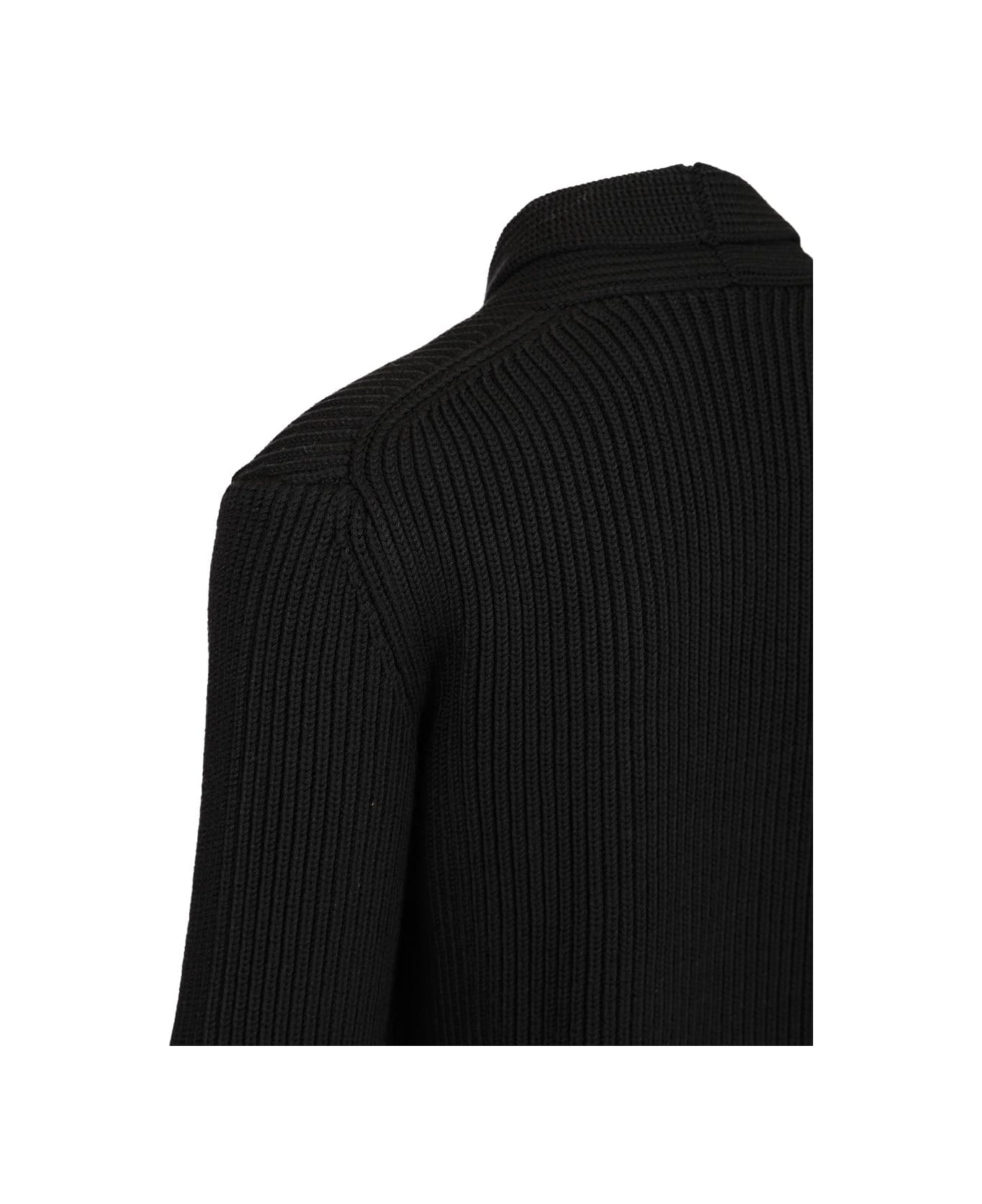 Tom Ford Double-breasted Cardigan - BLACK