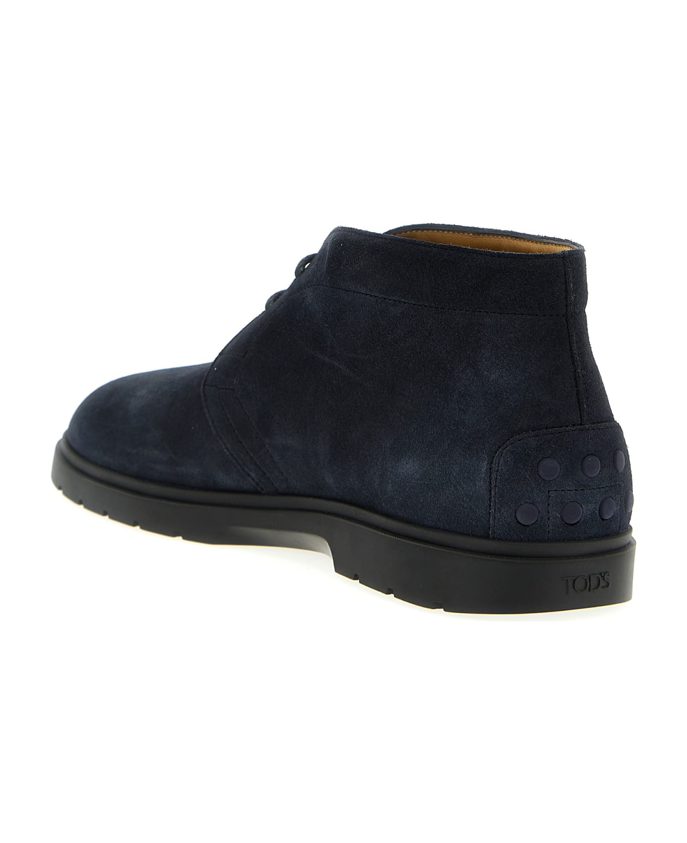 Tod's Suede Ankle Boot - Blue