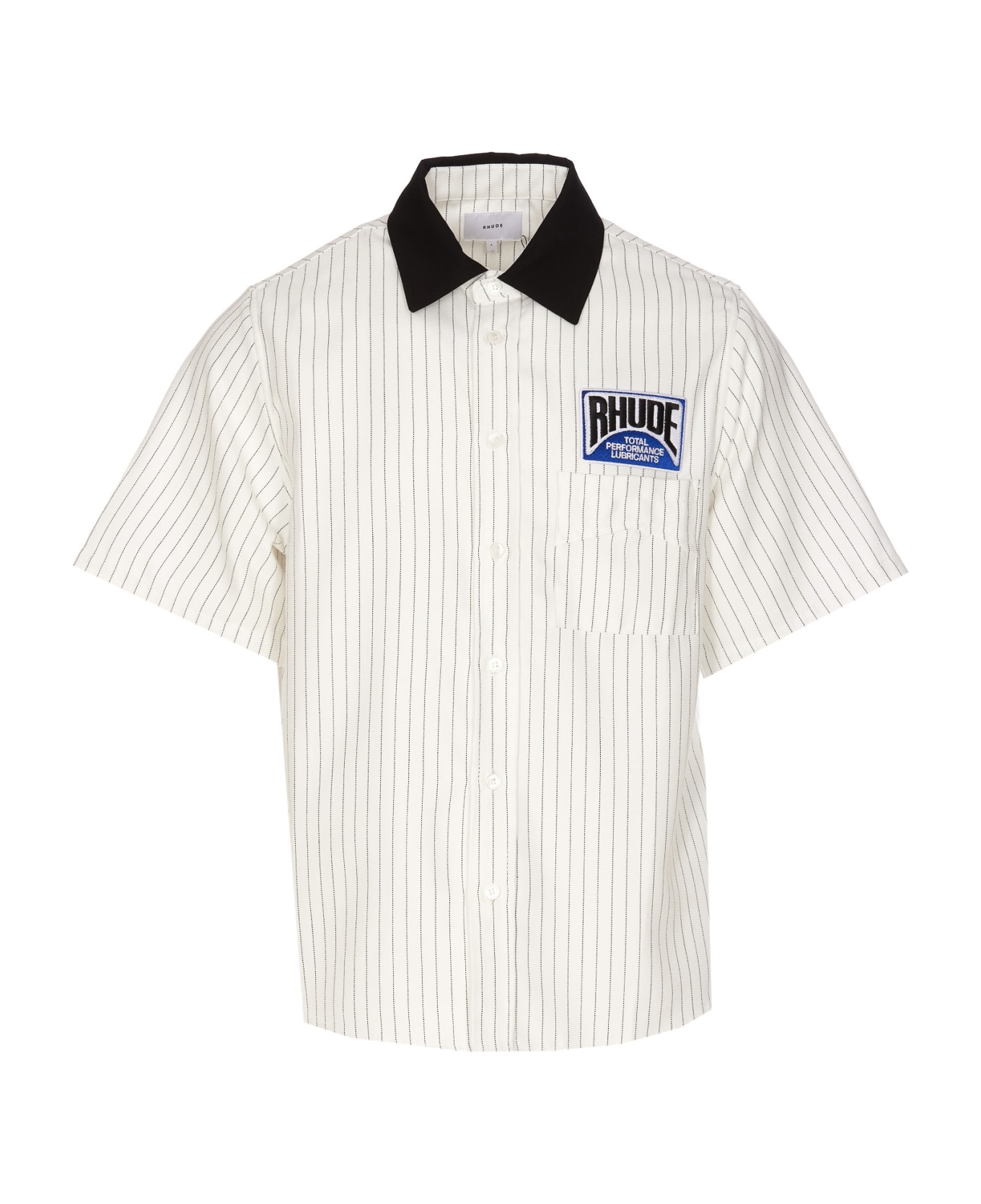 Rhude Mechanic Shirt - White
