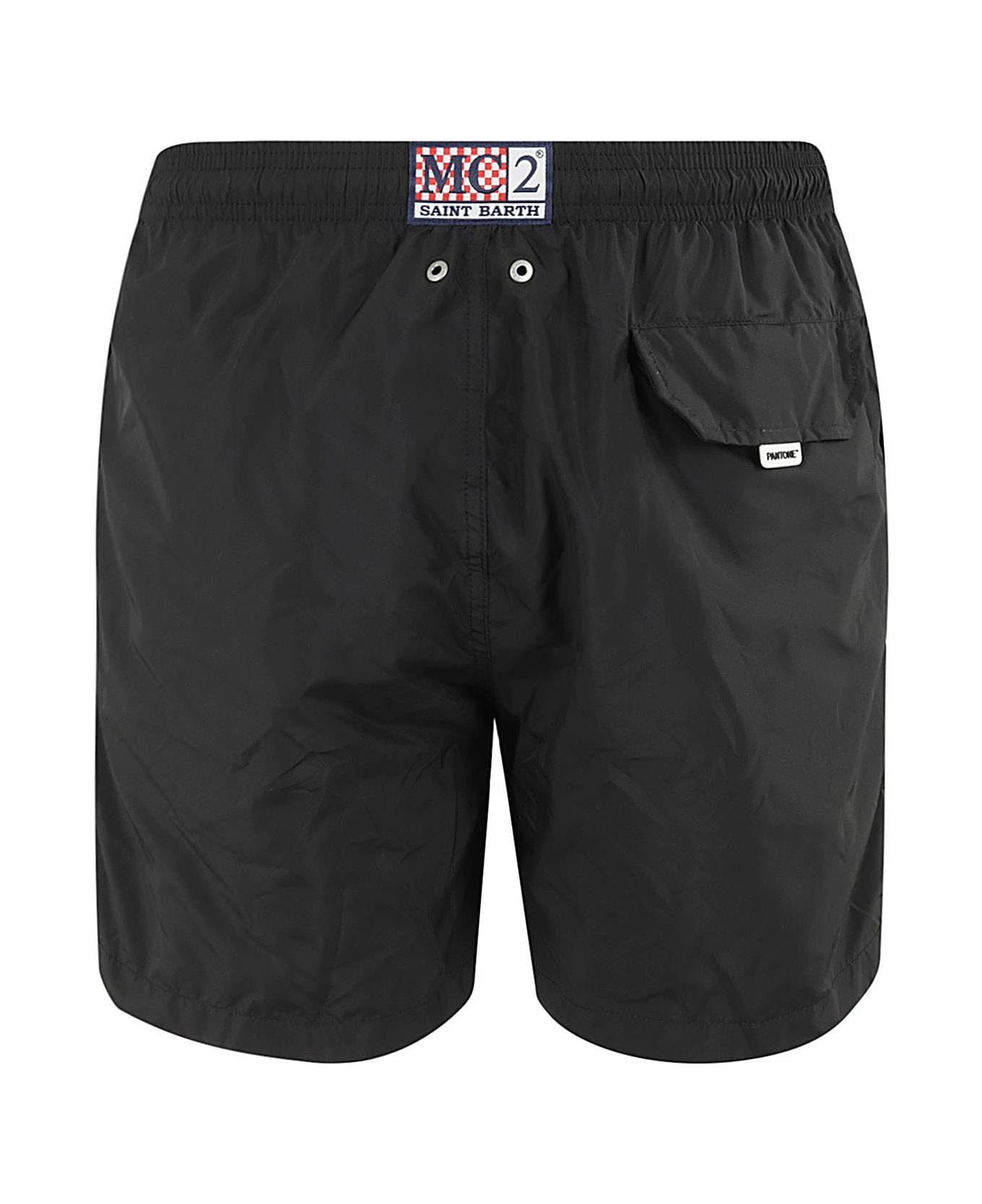 MC2 Saint Barth Ultralight Swim Short Pantone - Black