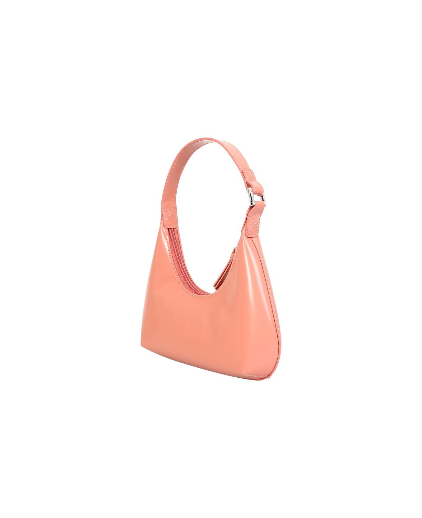 BY FAR Baby Salmon Semi Patent Leather Bag - Pink