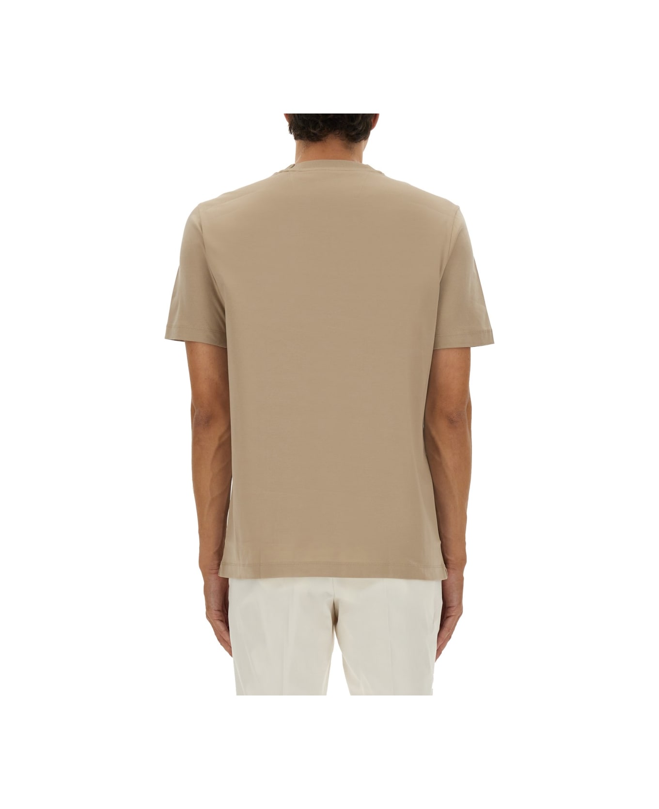 Hugo Boss "l-tesar 14" T-shirt - BEIGE