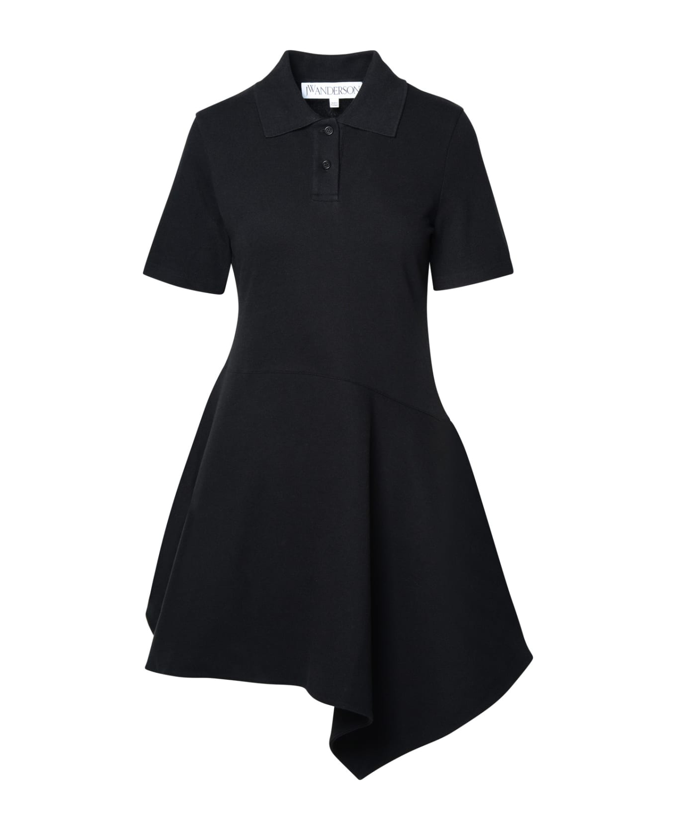 J.W. Anderson Black Cotton Dress - Black ワンピース＆ドレス