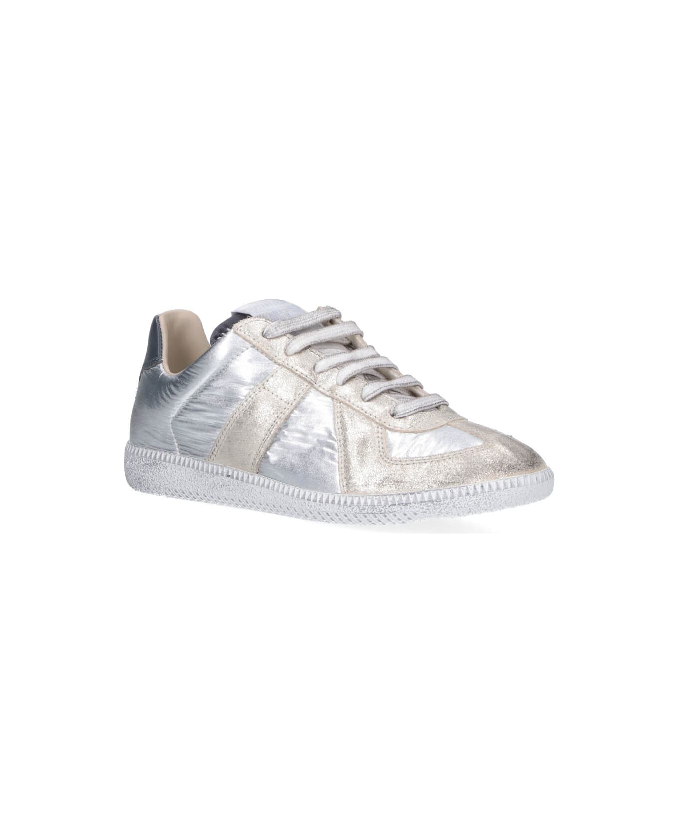 Maison Margiela "replica" Sneakers - Silver