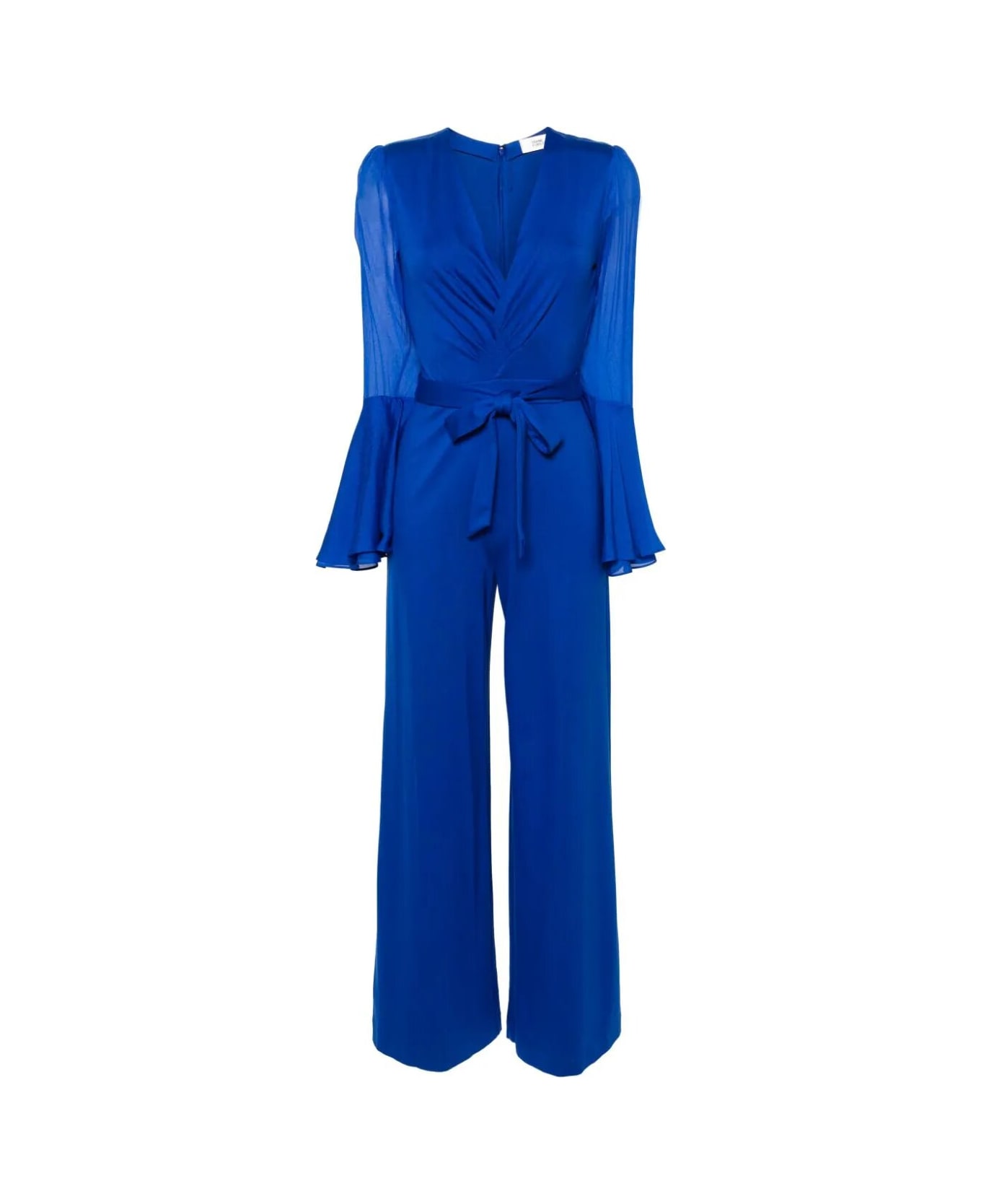 Diane Von Furstenberg Shing Jumpsuit - Sapphire Blue ジャンプスーツ