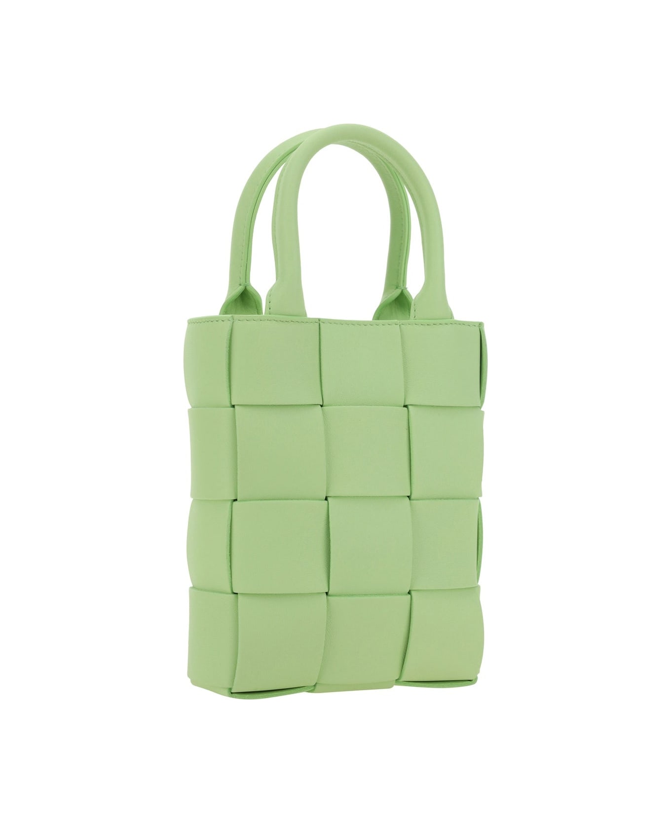 Bottega Veneta Cassete Mini Handbag - Green トートバッグ