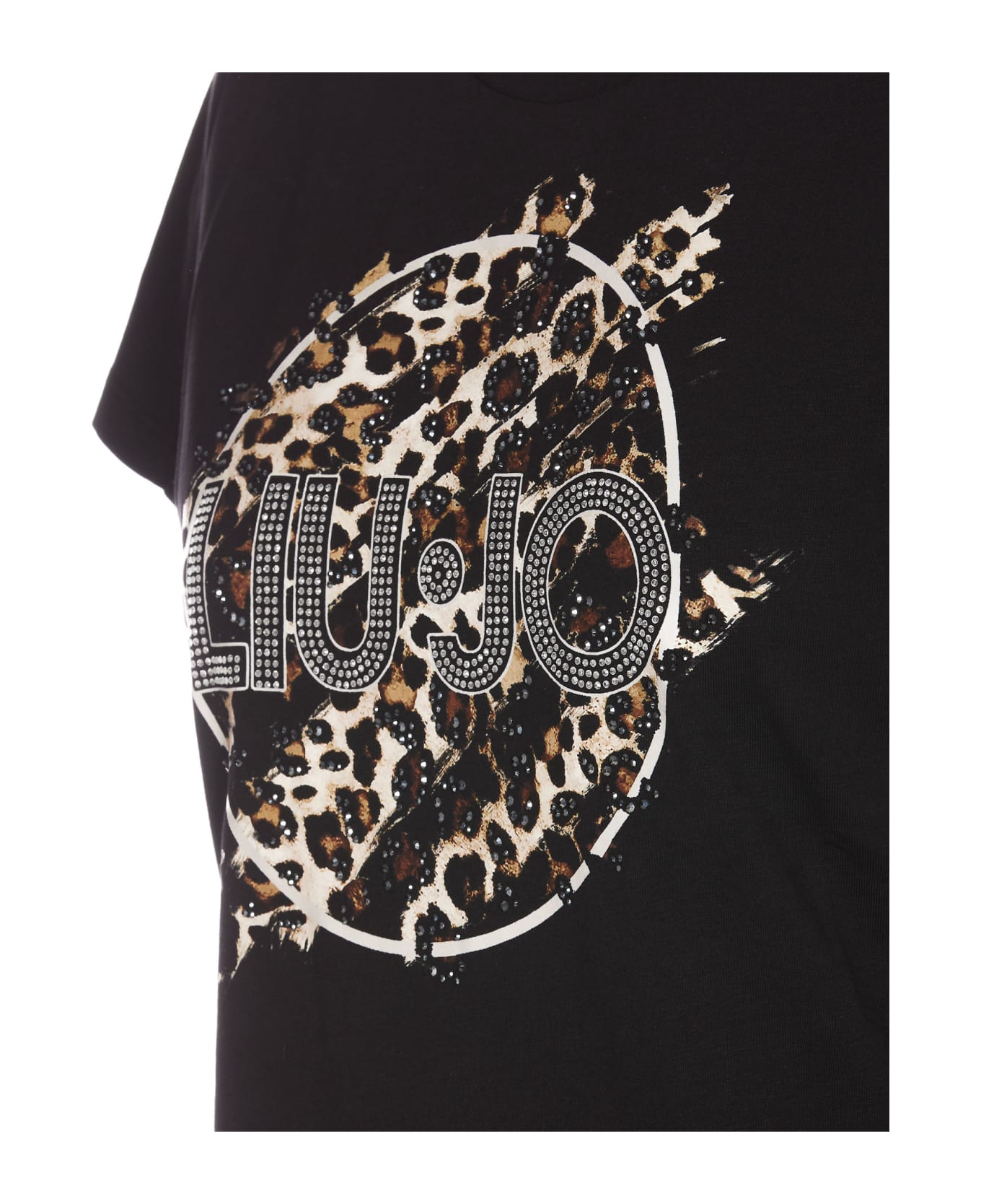 Liu-Jo Logo T-shirt - Black
