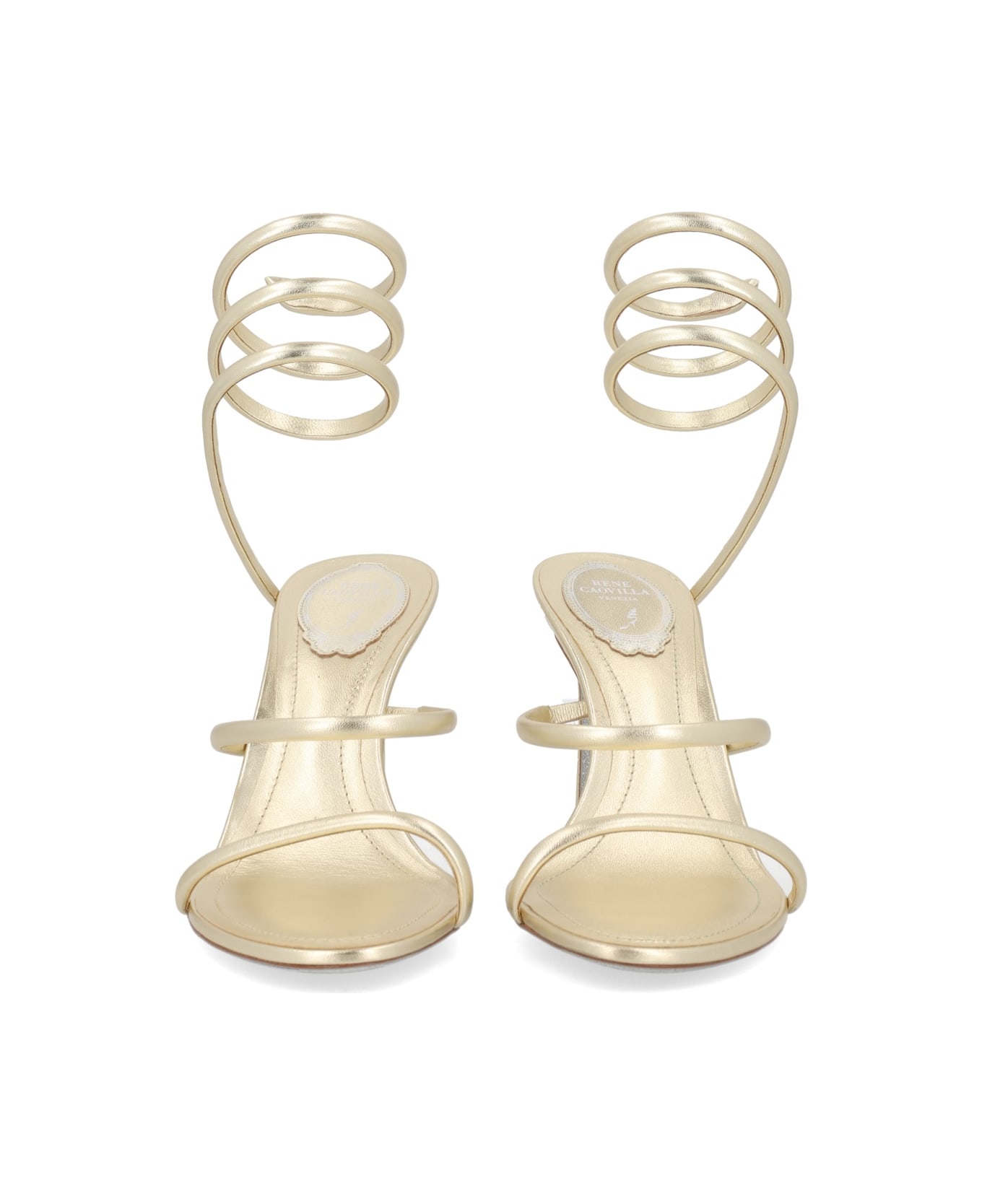 René Caovilla Sandalo "cleo" - GOLD